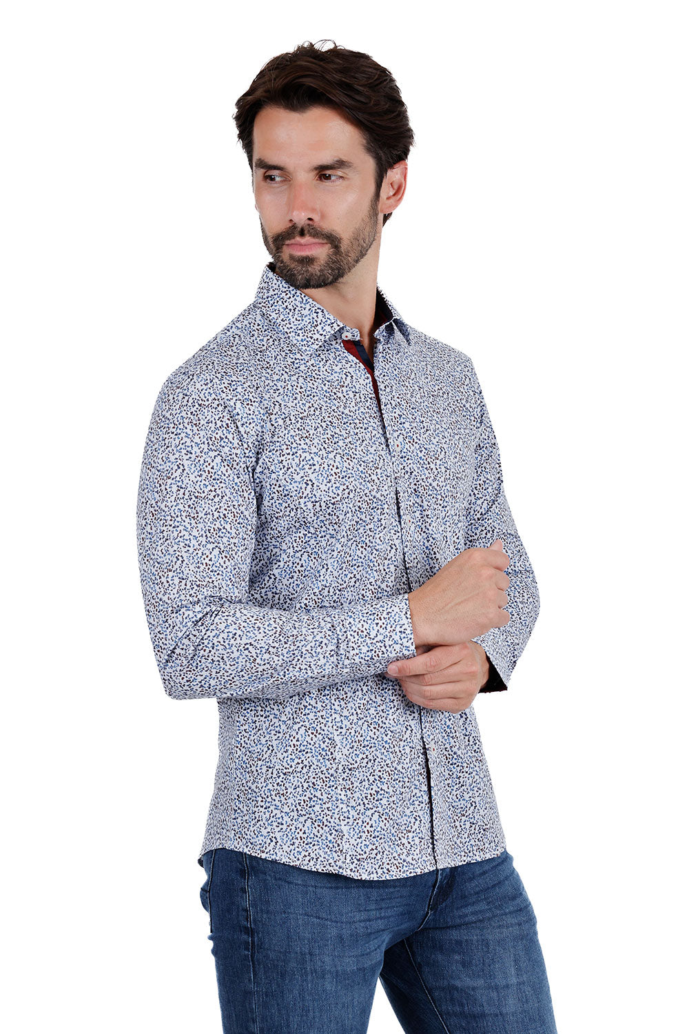 Meticulous Pattern Long Sleeve Shirt