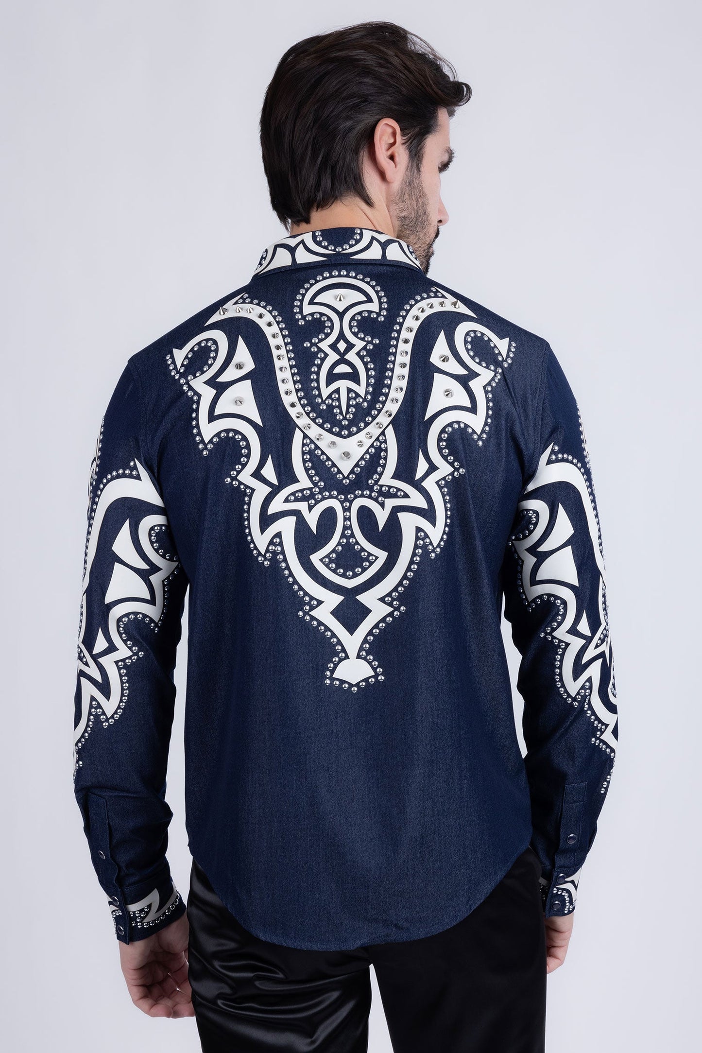 Riyadh Studded Long Sleeve Shirt