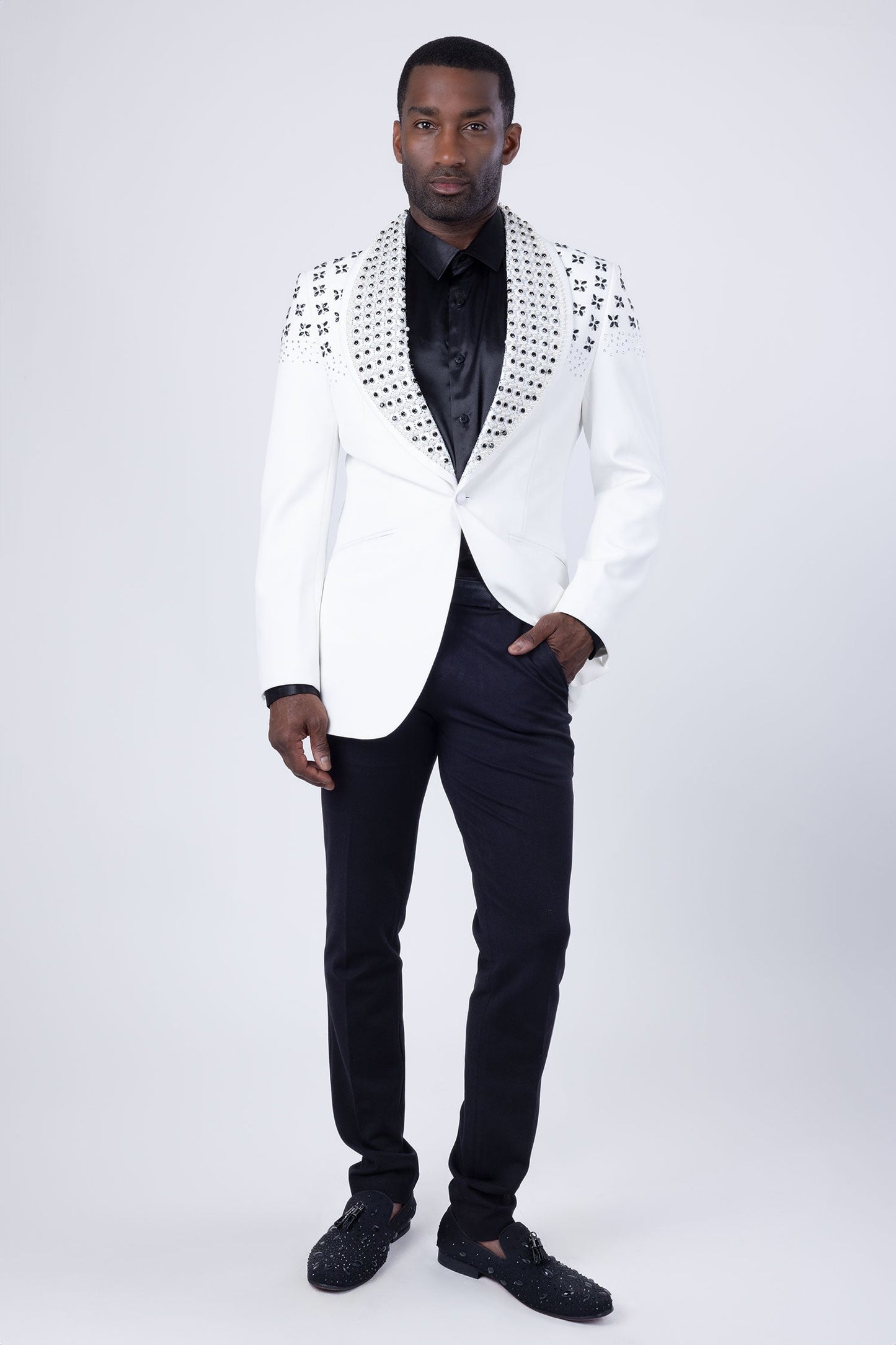Trelix Rhinestone Blazer