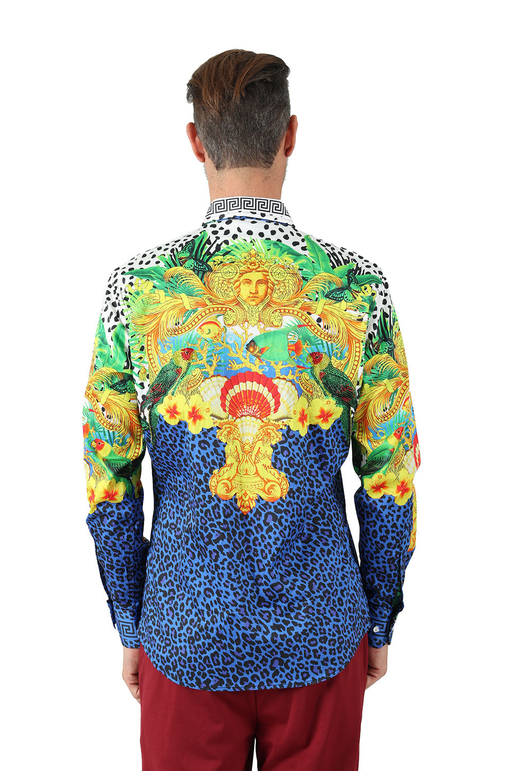 South Beach Rhinestone Long Sleeve Shirt