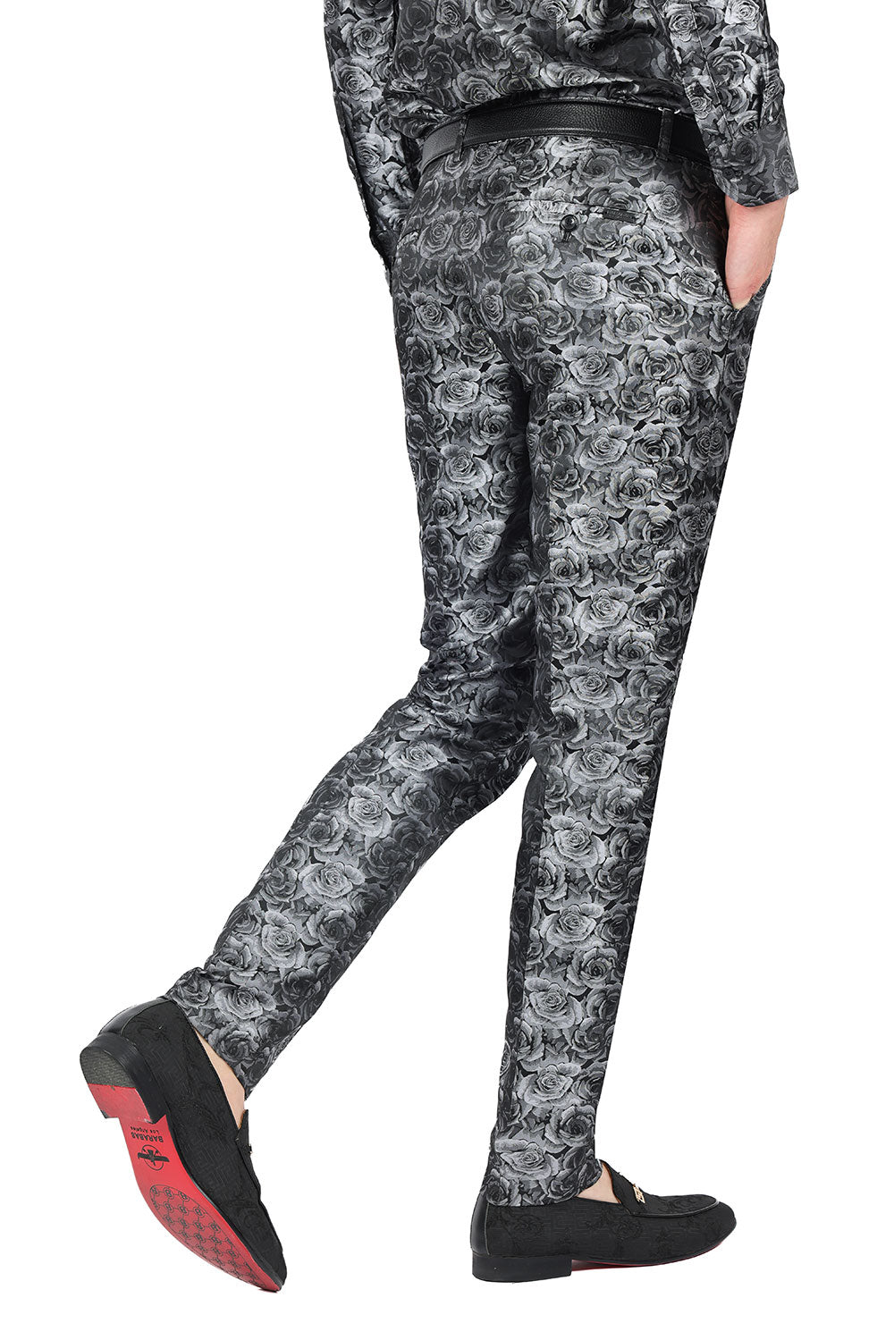 TWO TONE FLORAL Pants