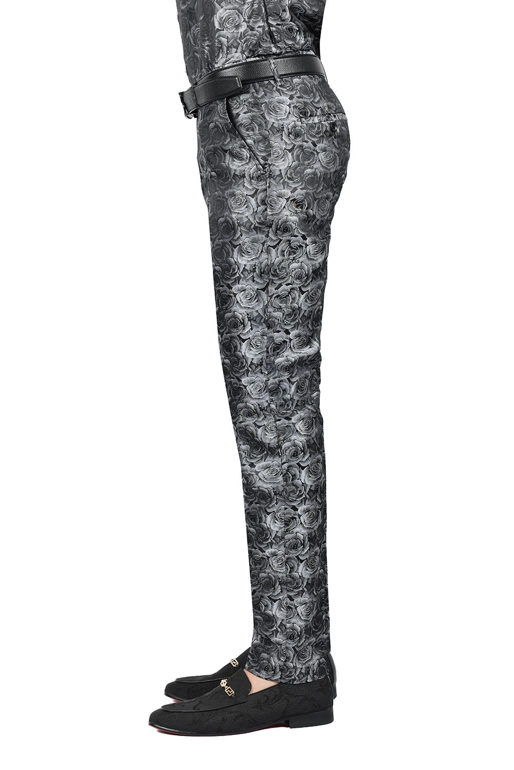 TWO TONE FLORAL Pants