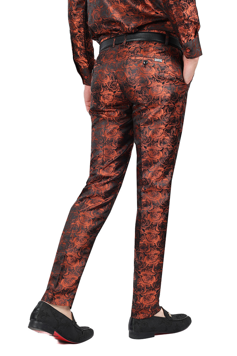 TWO TONE FLORAL Pants