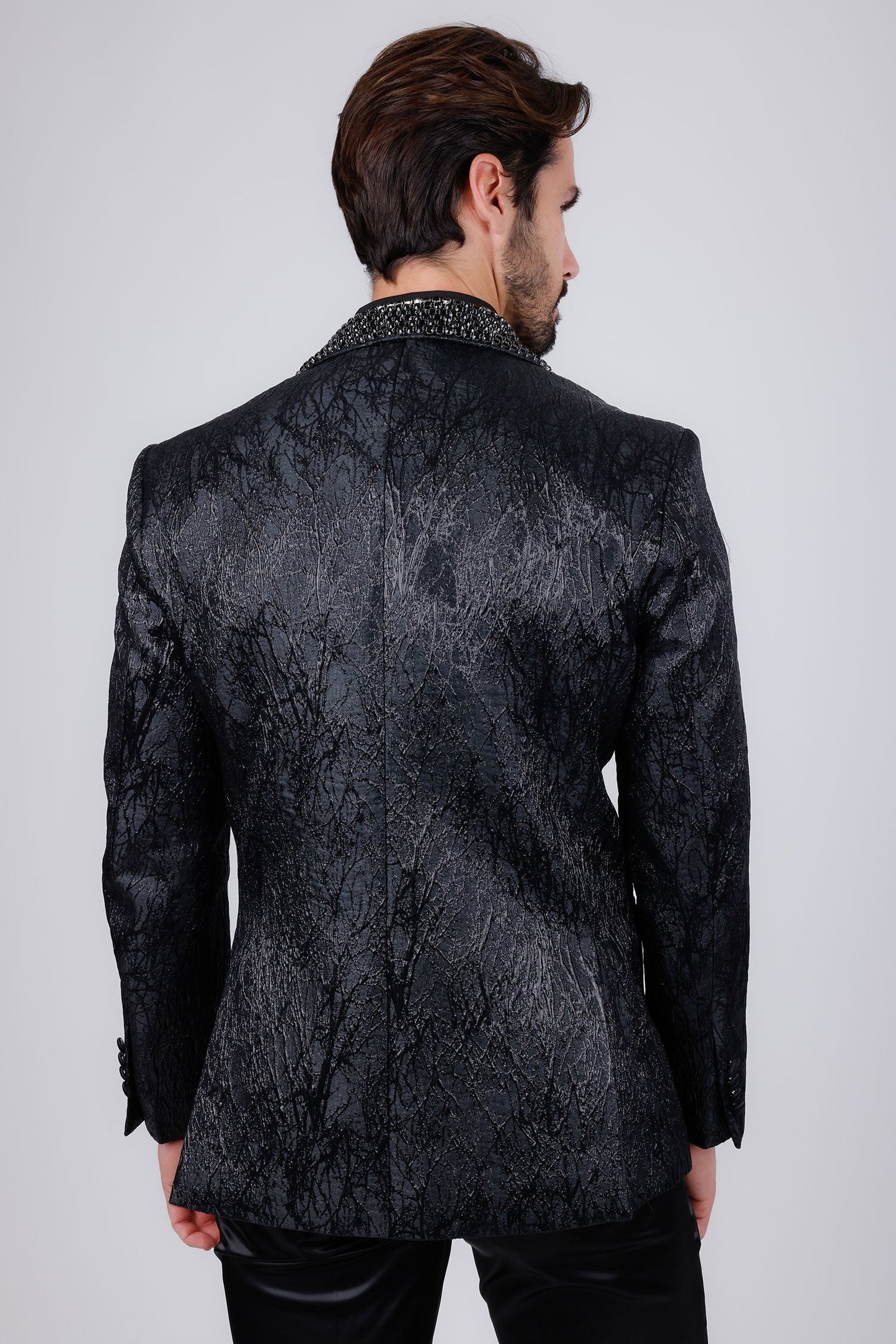 Amusing Origins Rhinestone Blazer