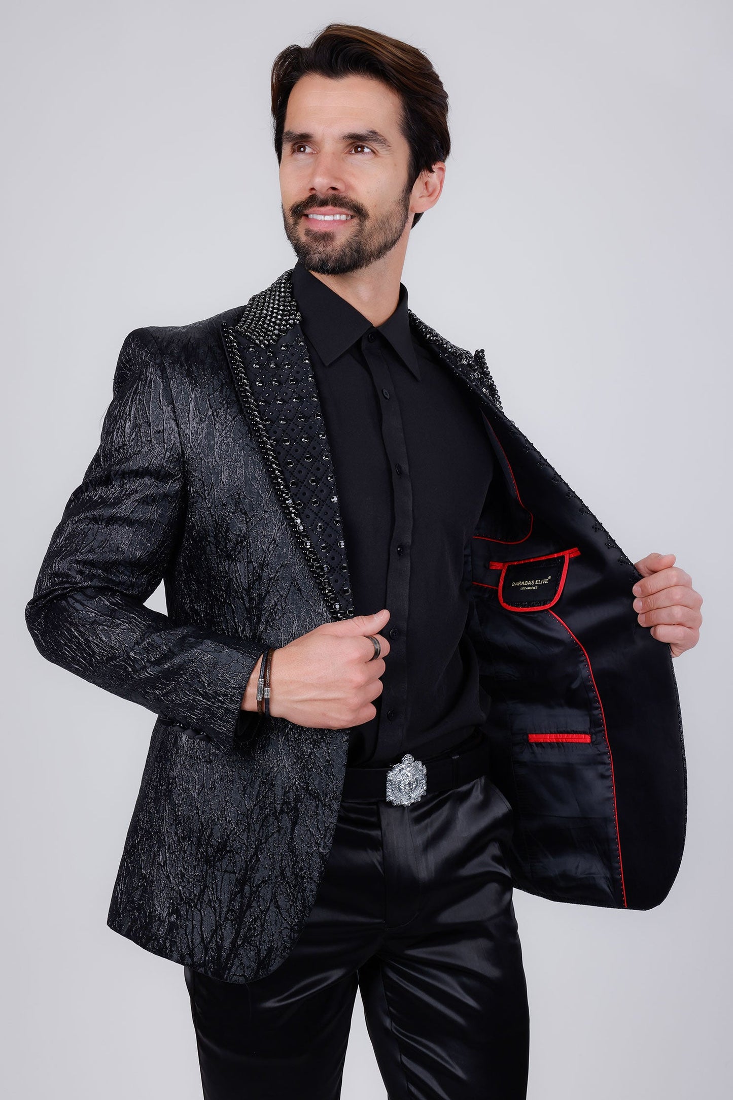 Amusing Origins Rhinestone Blazer