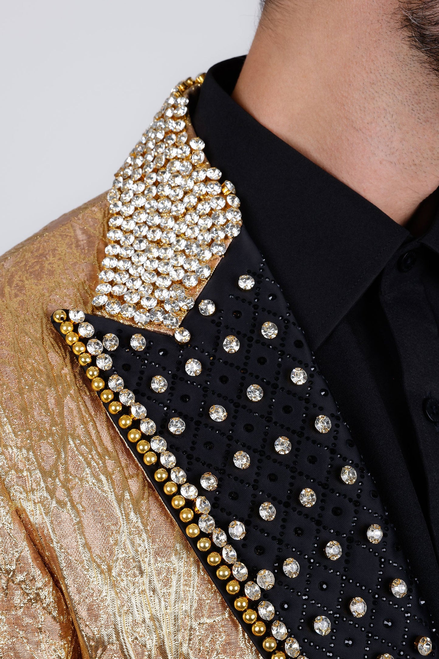 Amusing Origins Rhinestone Blazer