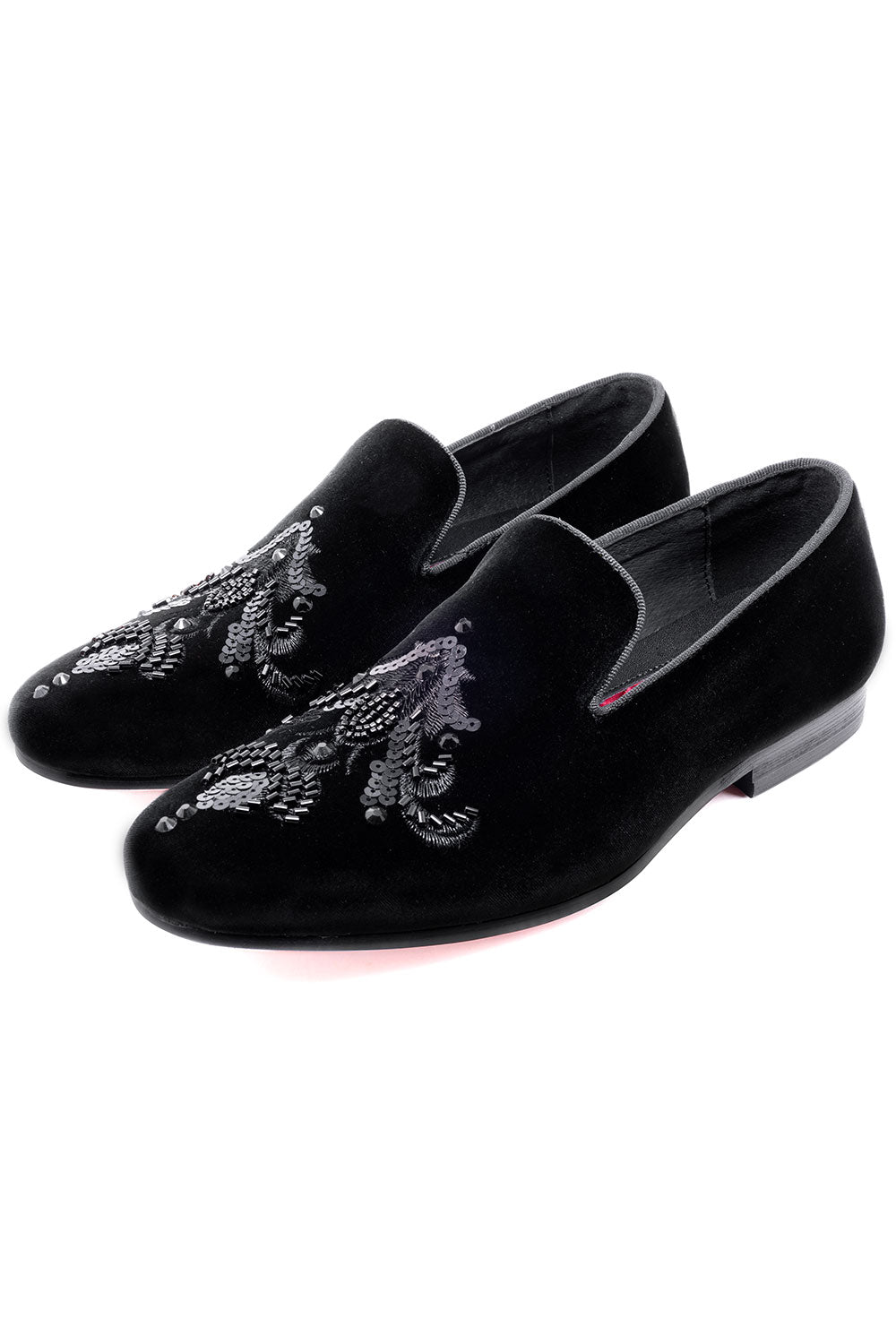 Pearls Mod Slip-On Loafers