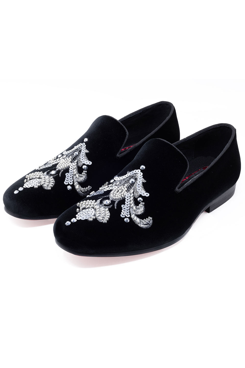 Pearls Mod Slip-On Loafers