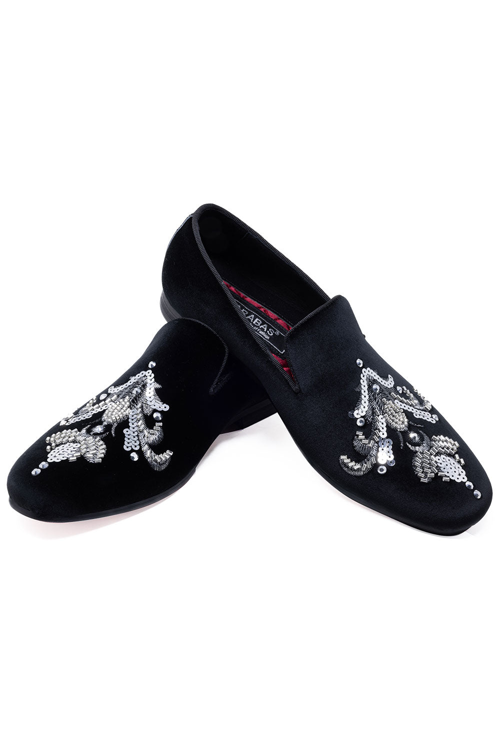 Pearls Mod Slip-On Loafers