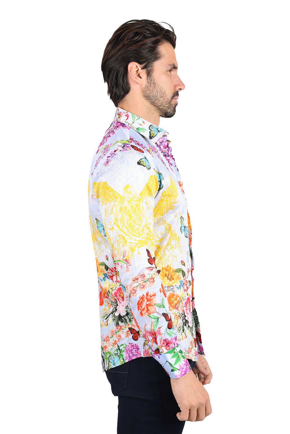 Noble Gents Butterfly Long Sleeve Shirt
