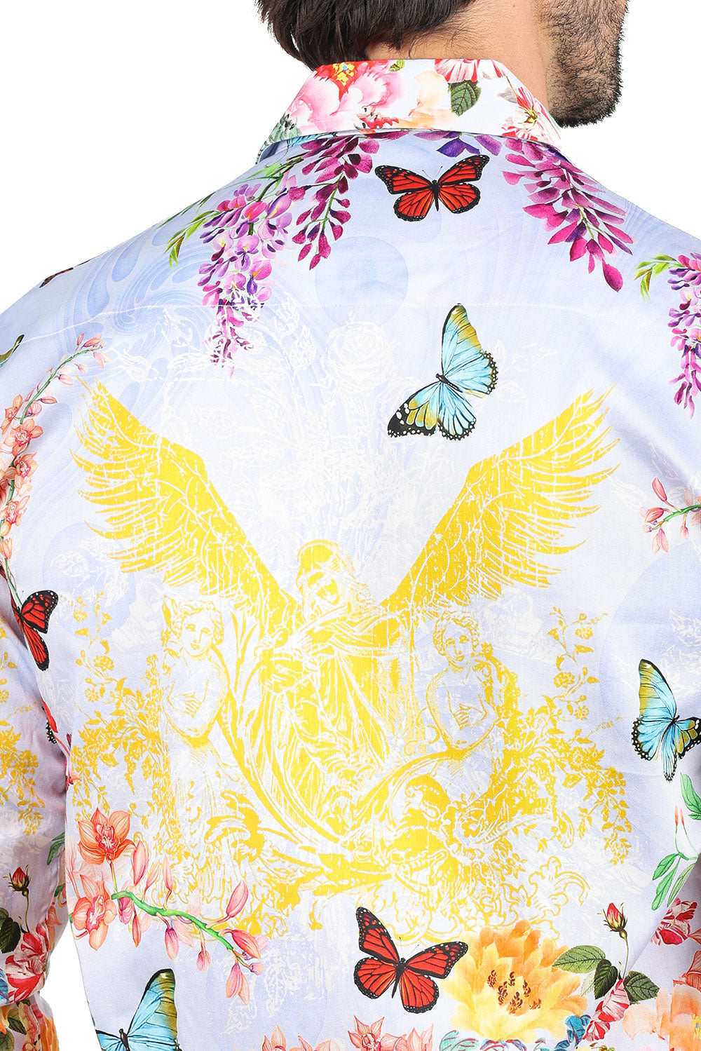 Noble Gents Butterfly Long Sleeve Shirt