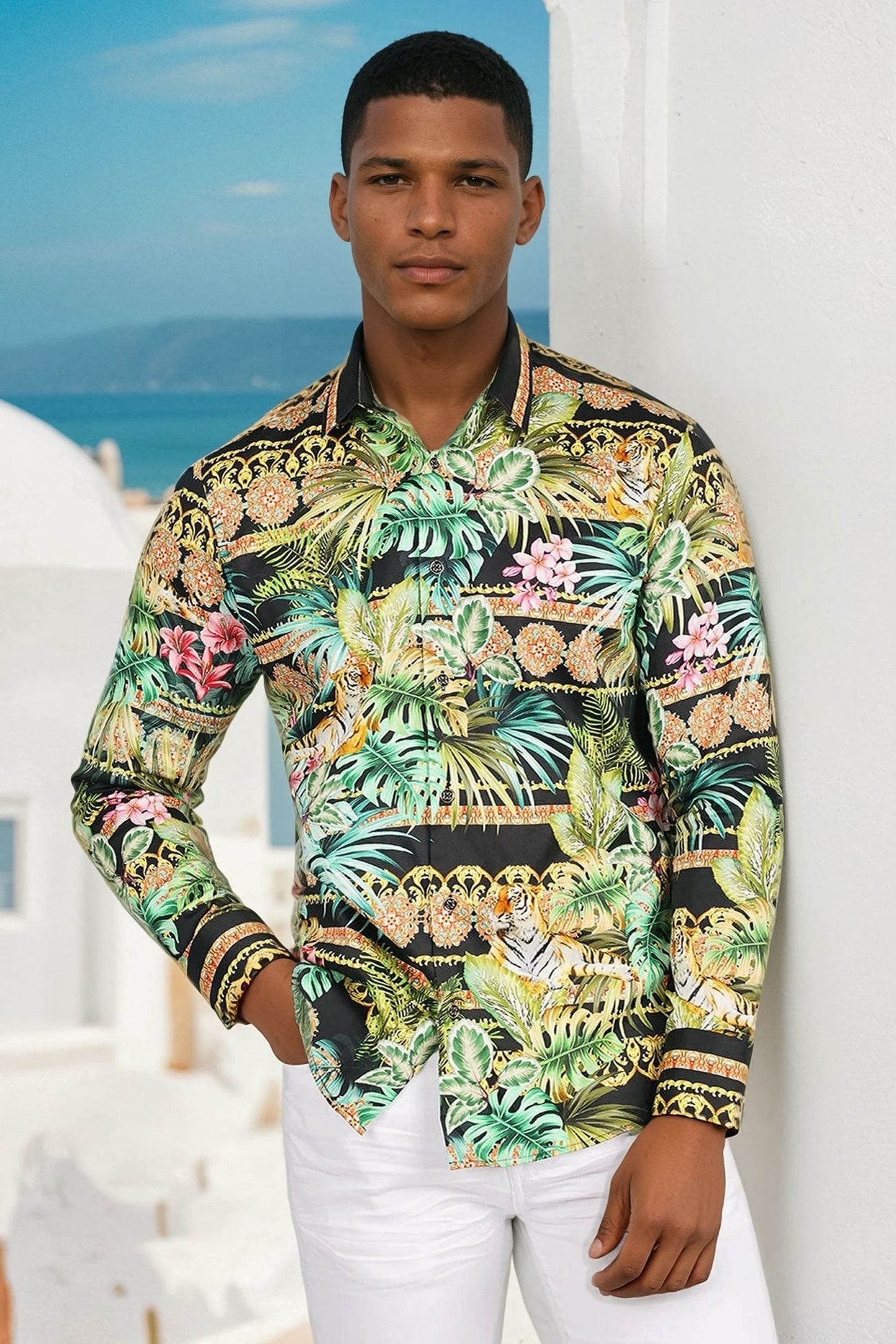 Floral Vibes Long Sleeve Shirt