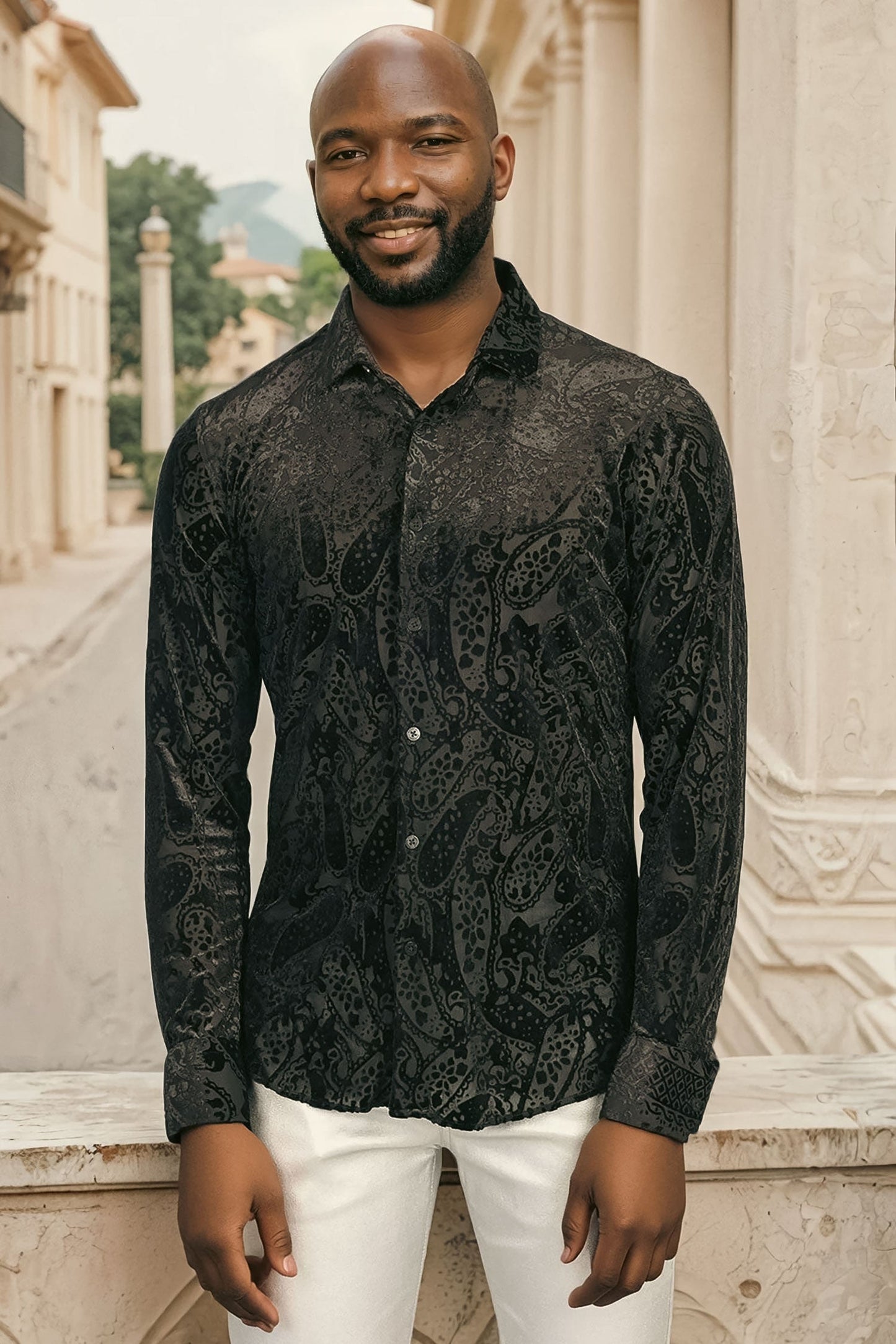 Paisley Passion Long Sleeve Shirt