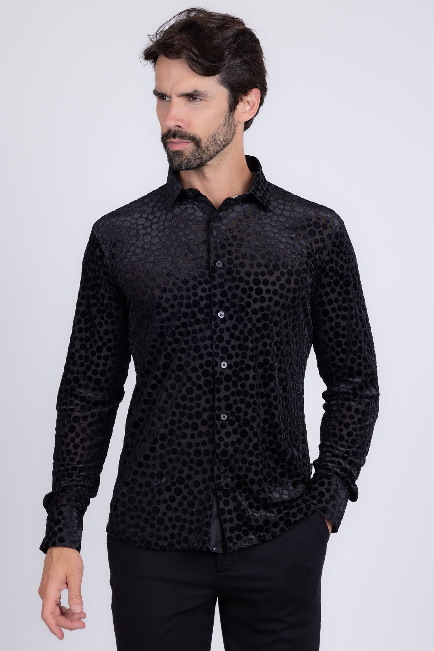 Polka Couture Long Sleeve Shirt