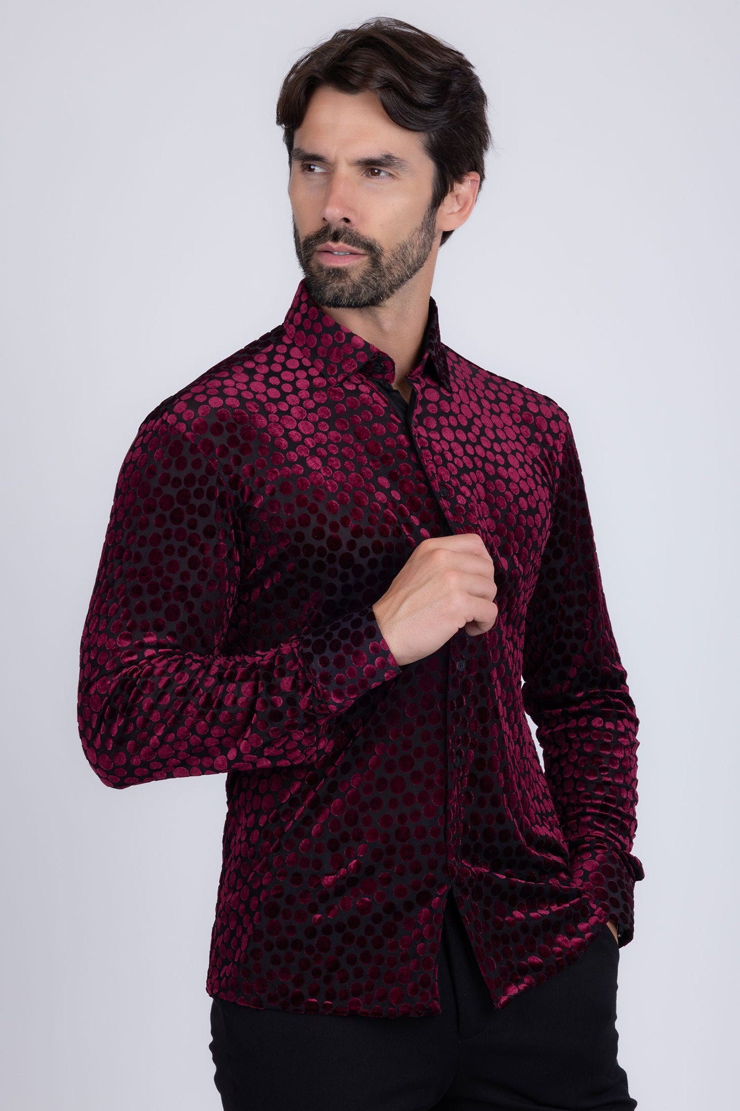 Polka Couture Long Sleeve Shirt