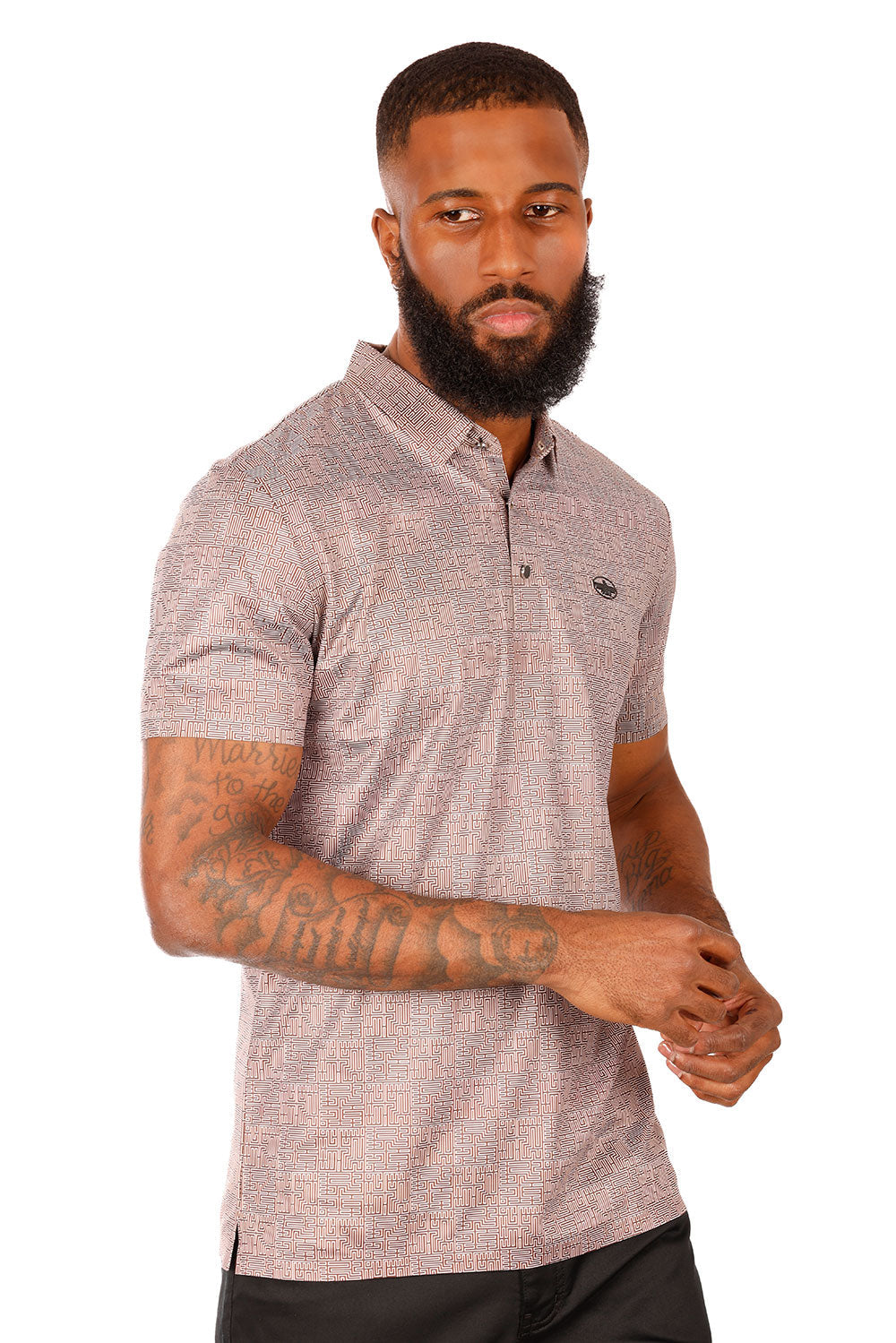 Plait Sketch Polo Shirt