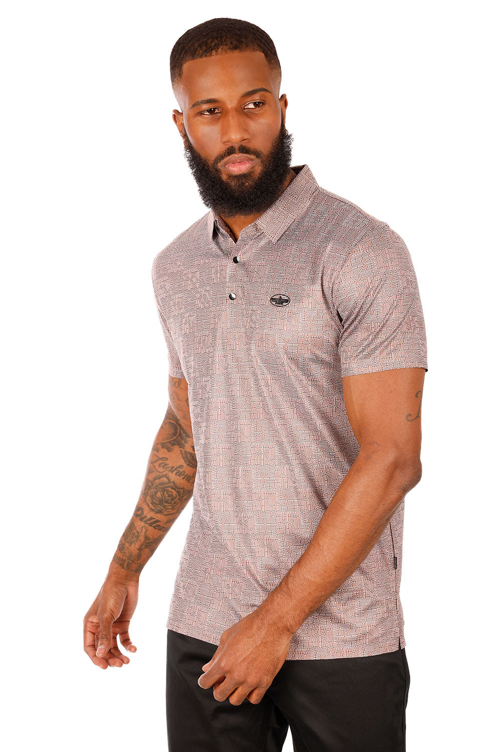Plait Sketch Polo Shirt
