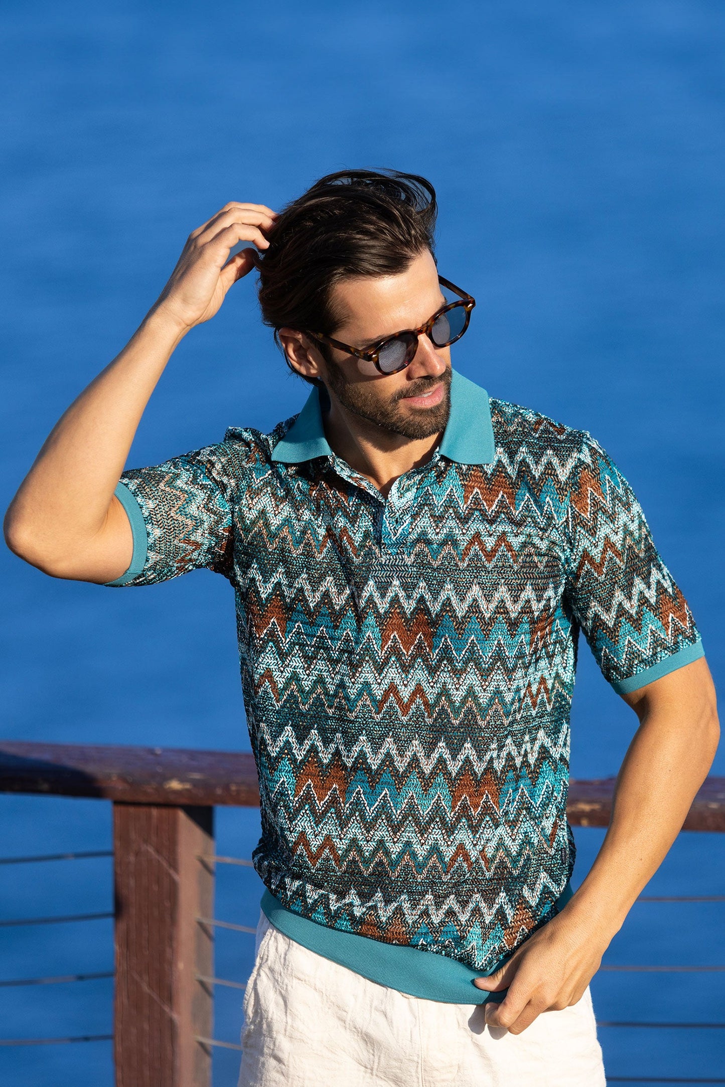 Crisscross Create Polo Shirt