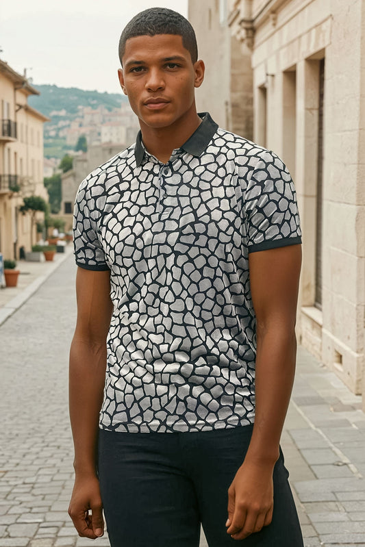 Hidden Leopard Polo Shirt