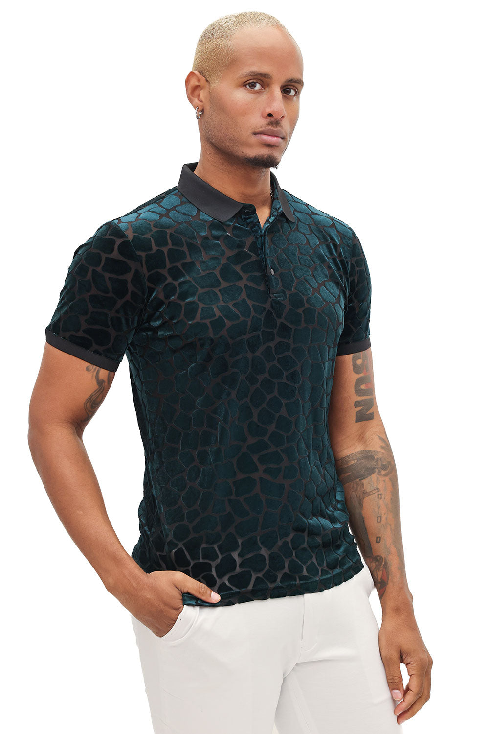 Hidden Leopard Polo Shirt