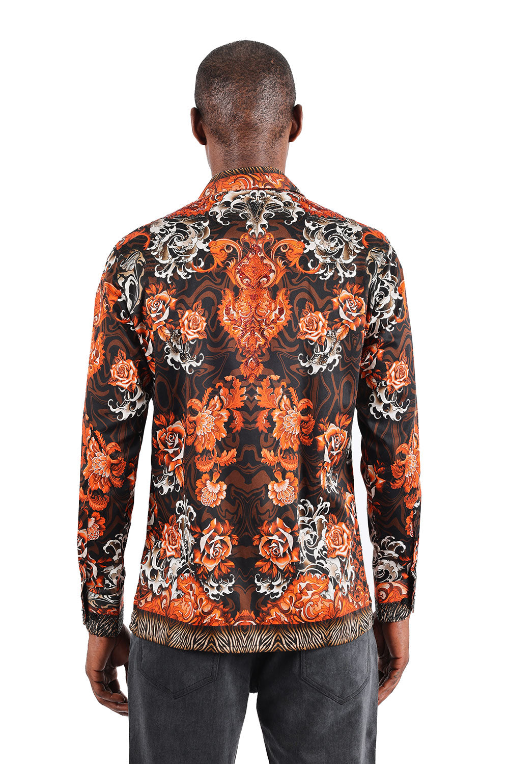 Westerly Tiger Rhinestone Long Sleeve Shirt