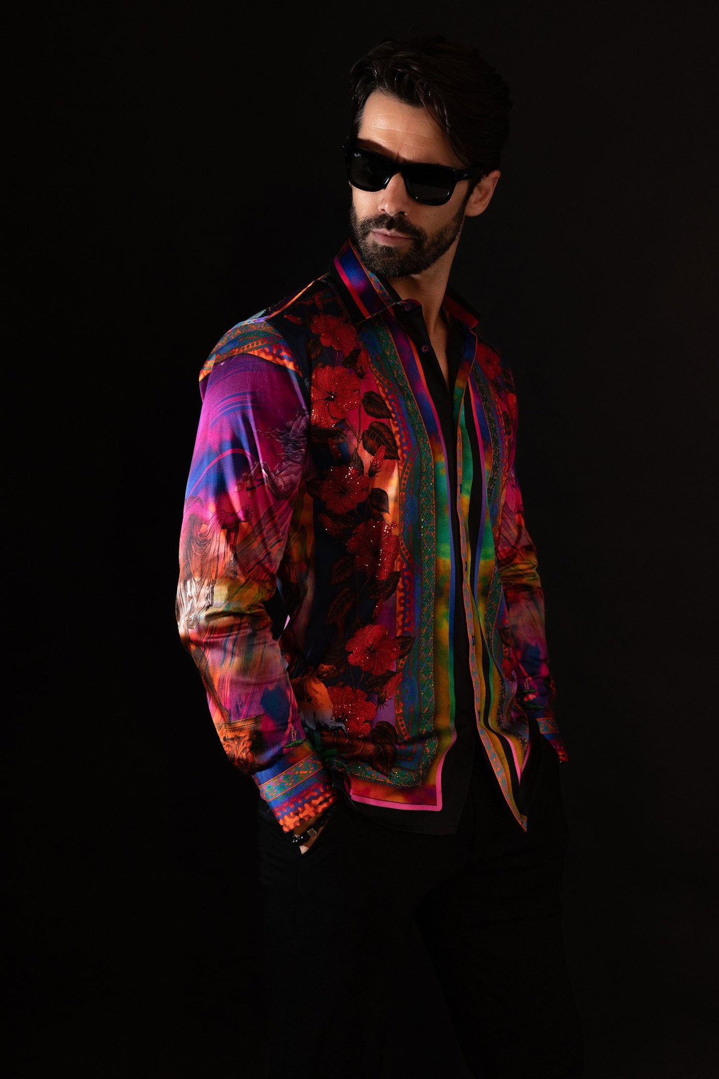 Squinting Dash Stone Long Sleeve Shirt