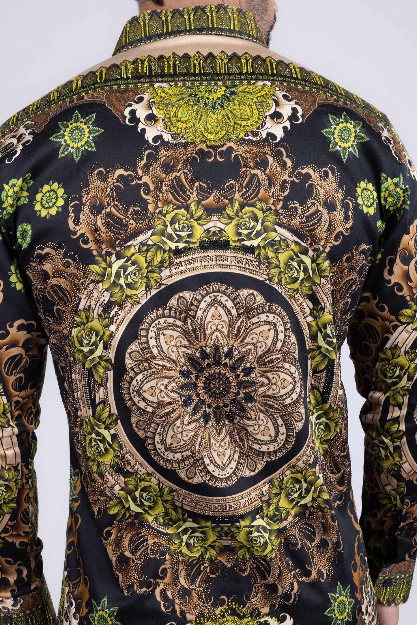 Party Spark Rhinestone Long Sleeve Shirt