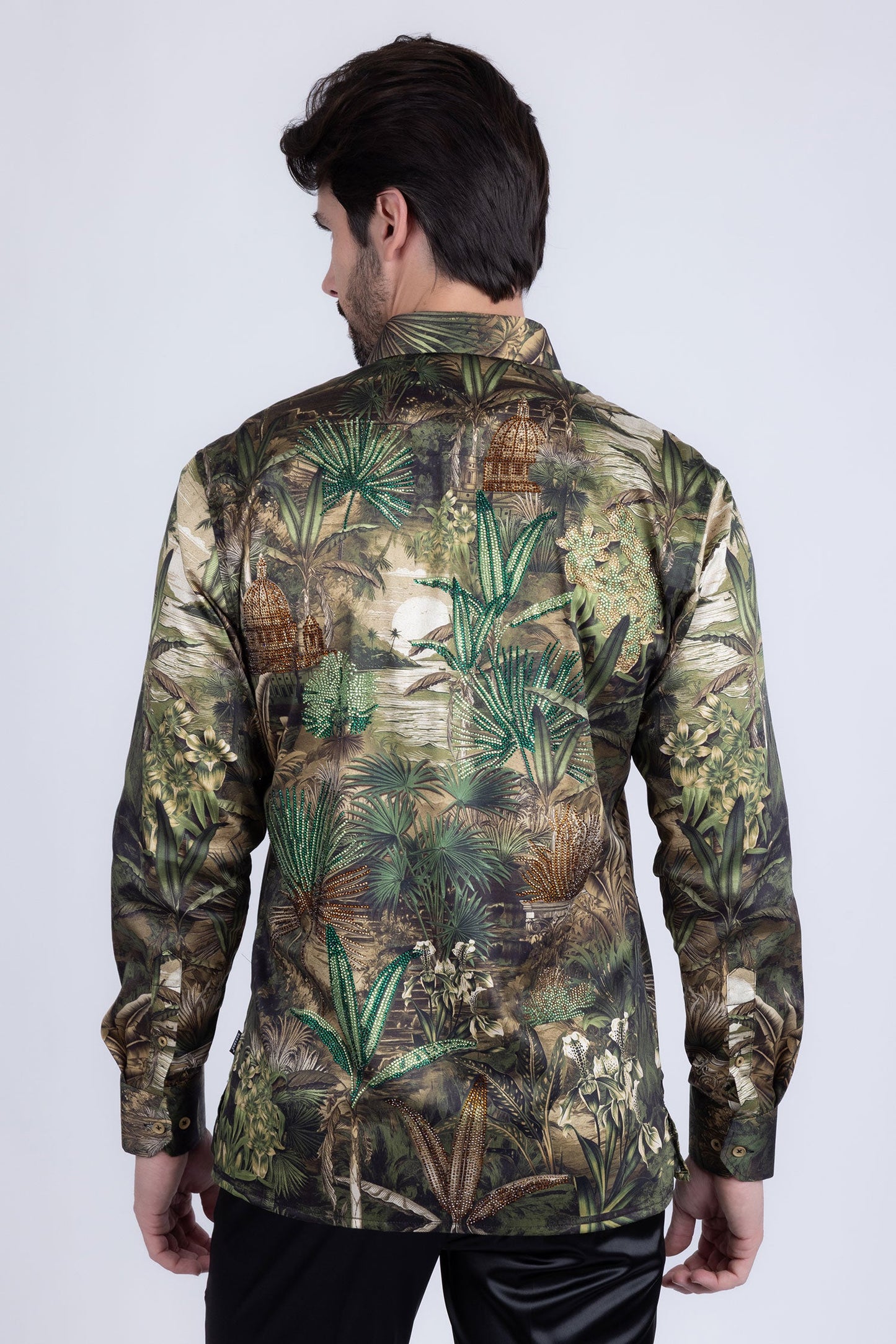 Warsaw Rhinestone Long Sleeve Shirt