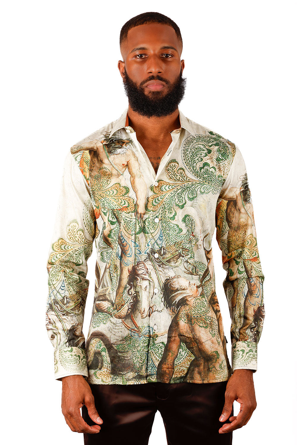 Universal Life Rhinestone Long Sleeve Shirt