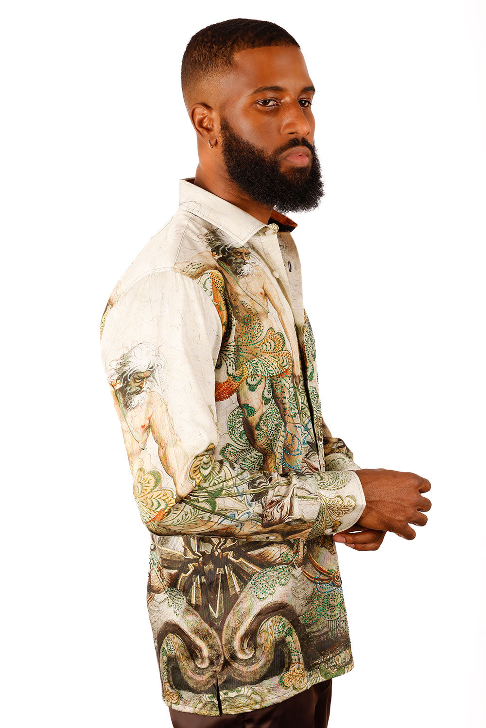 Universal Life Rhinestone Long Sleeve Shirt