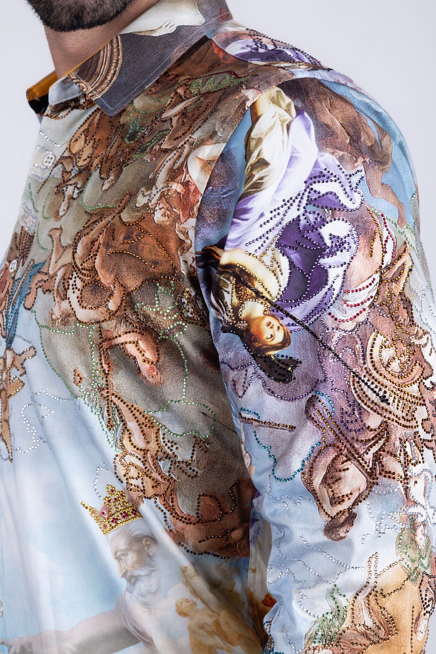 Marrakesh Rhinestone Long Sleeve Shirt