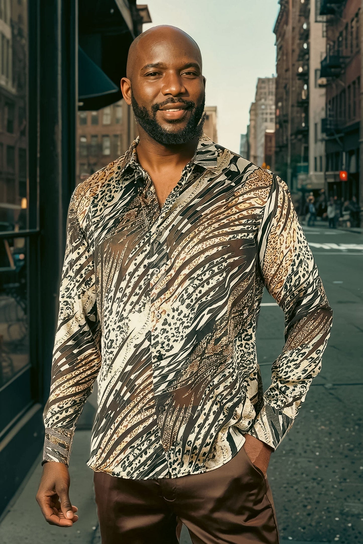 Transpicuous Long Sleeve Shirt