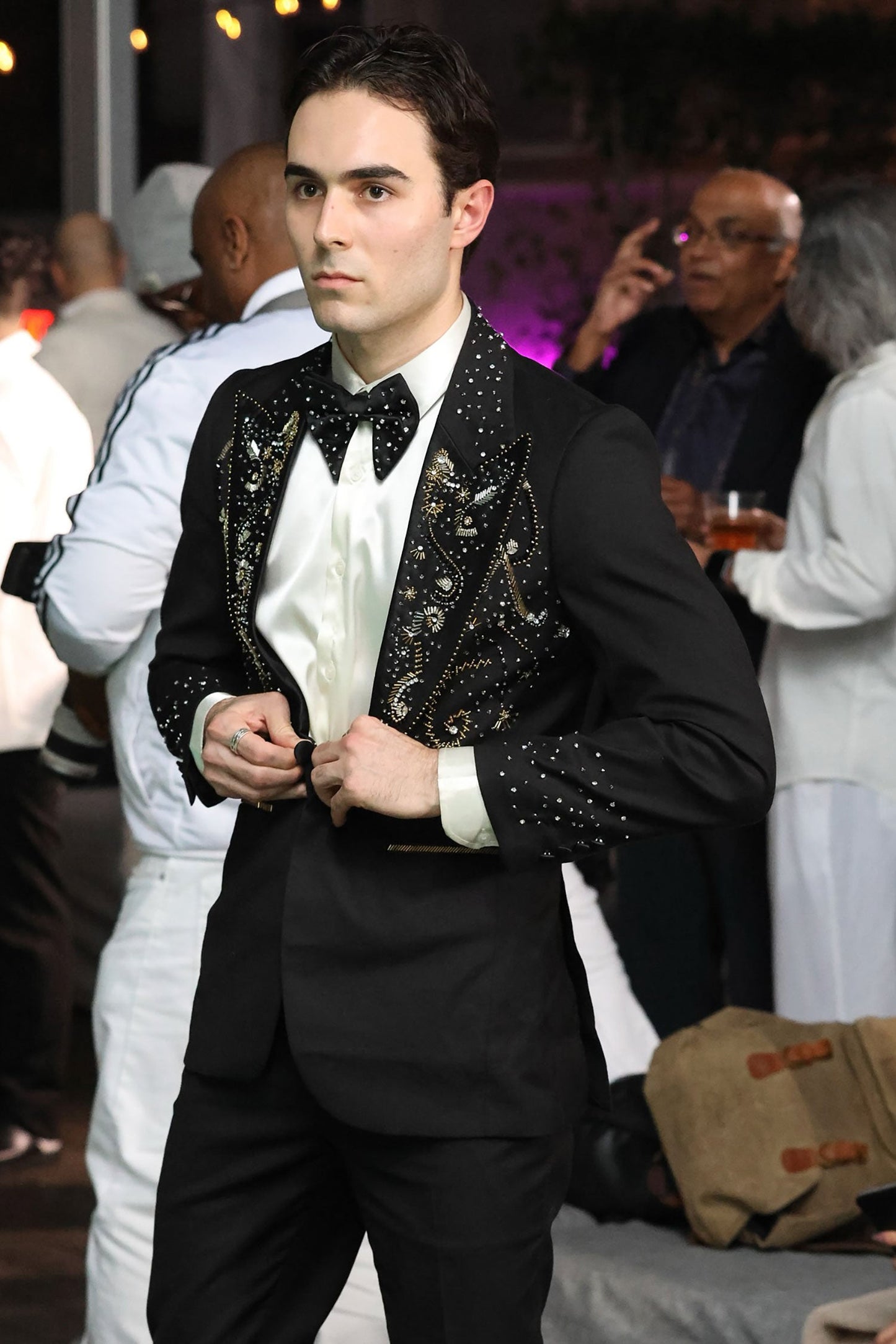 Tullina Rhinestone Suit