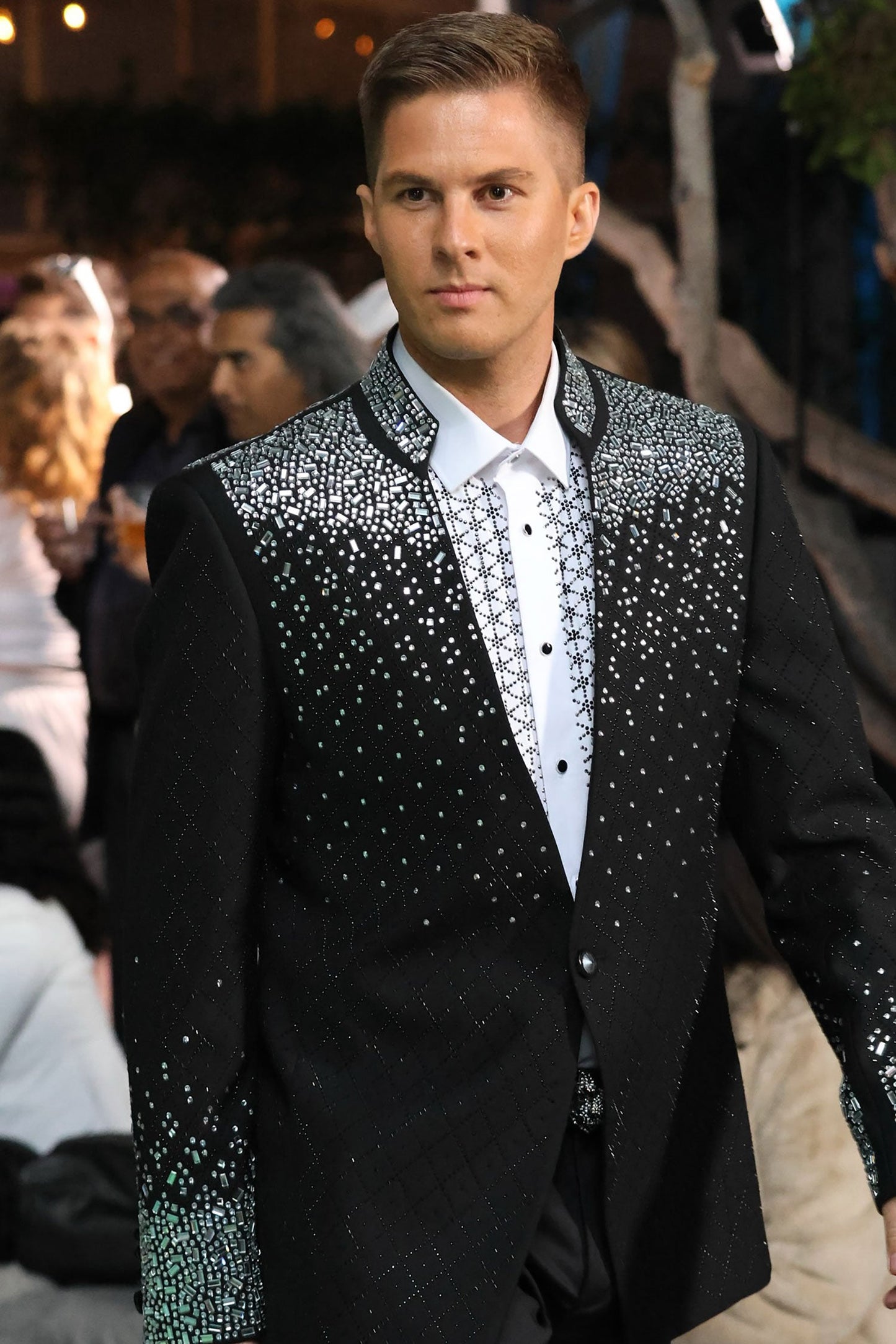 Trivon Rhinestone Blazer