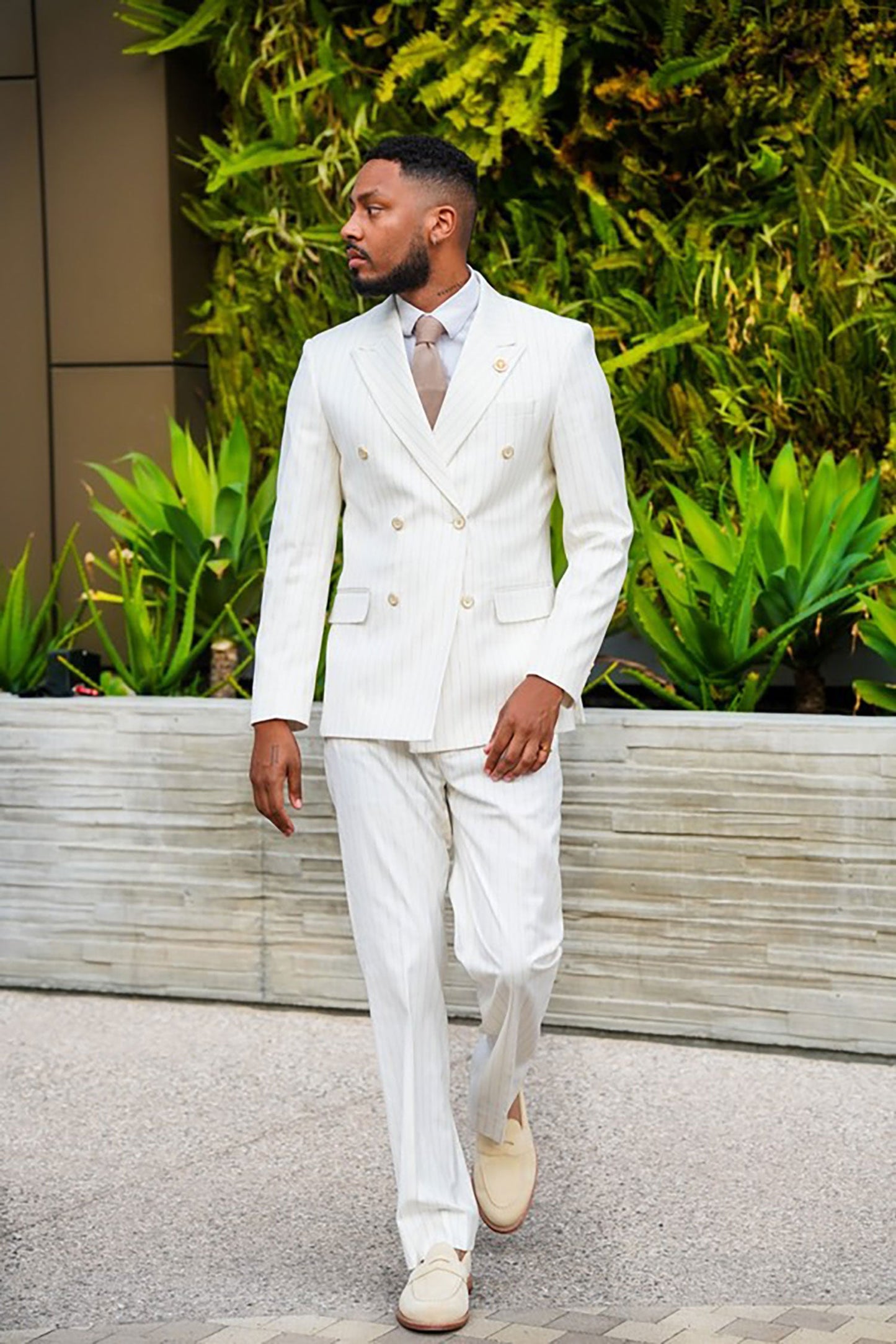 Palma Pinstripe Suit