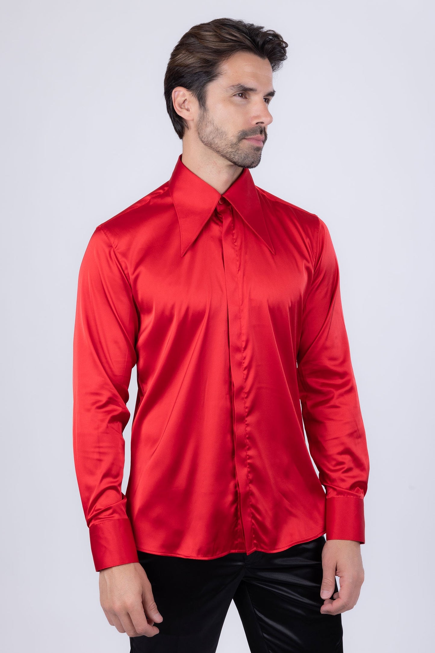 Frillspear Shiny Long Sleeve Shirt
