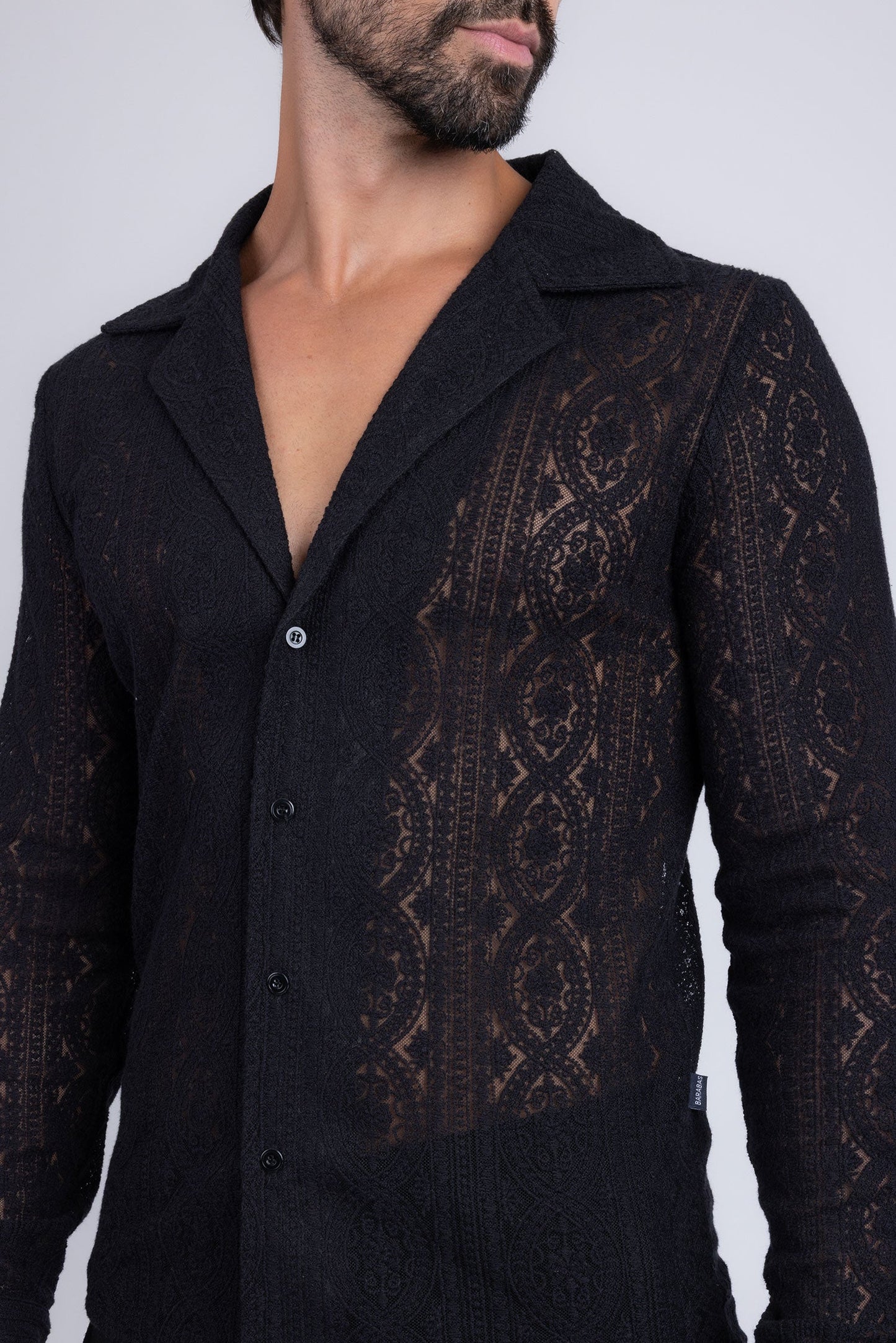 Janeiro Embroidered Long Sleeve Shirt