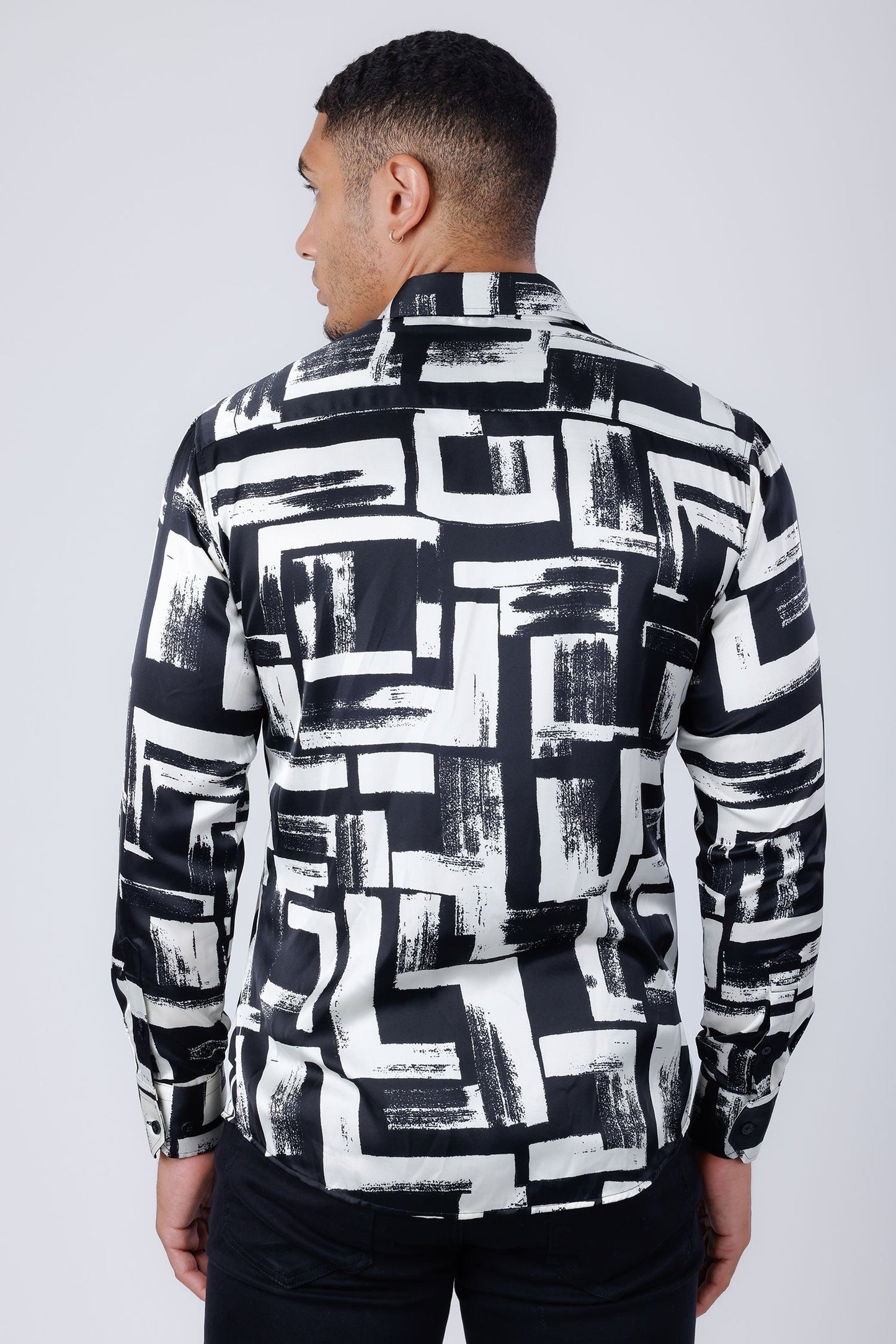 Prague Geometric Long Sleeve Shirt