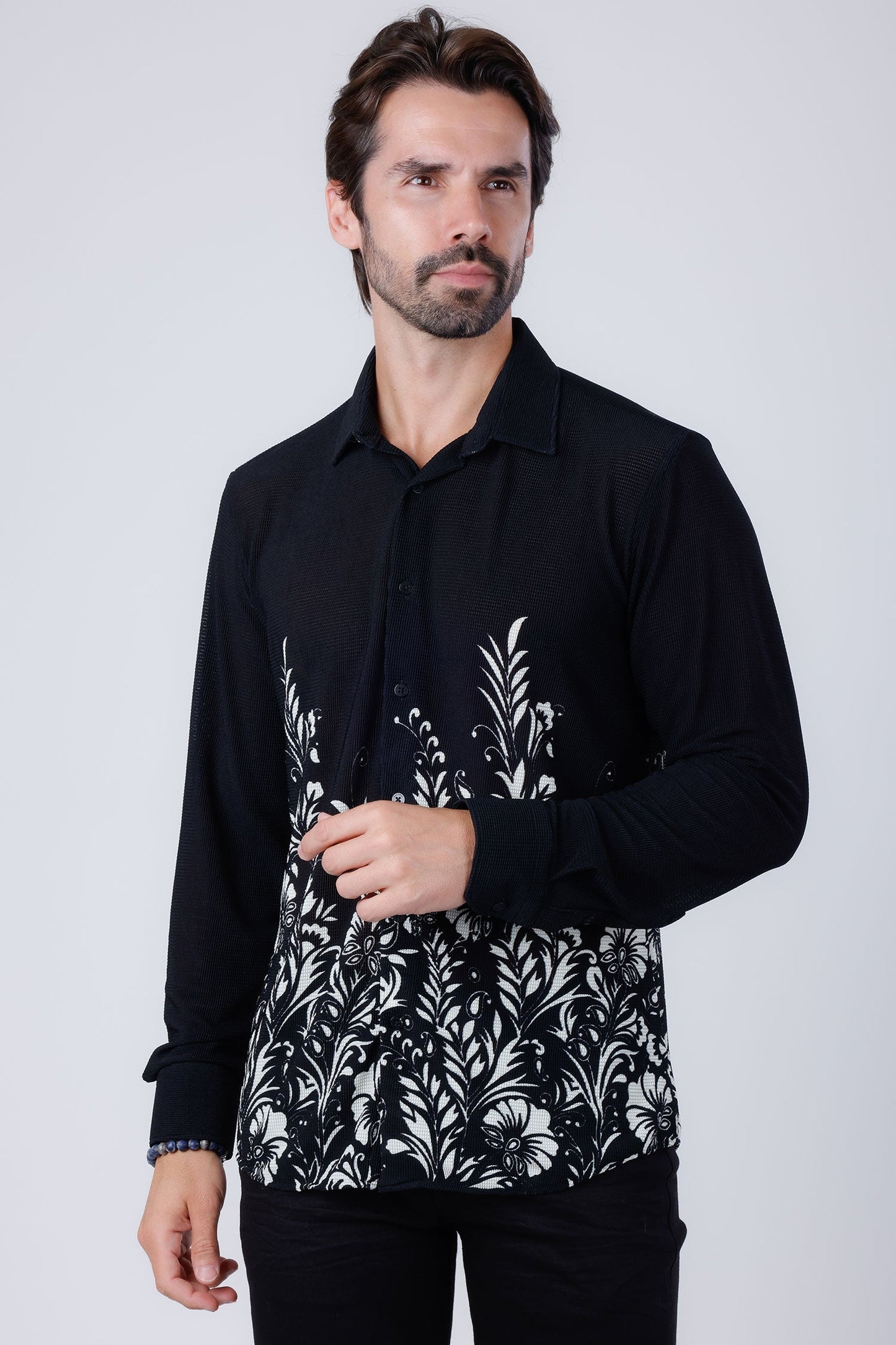 Mecca Floral Long Sleeve Shirt