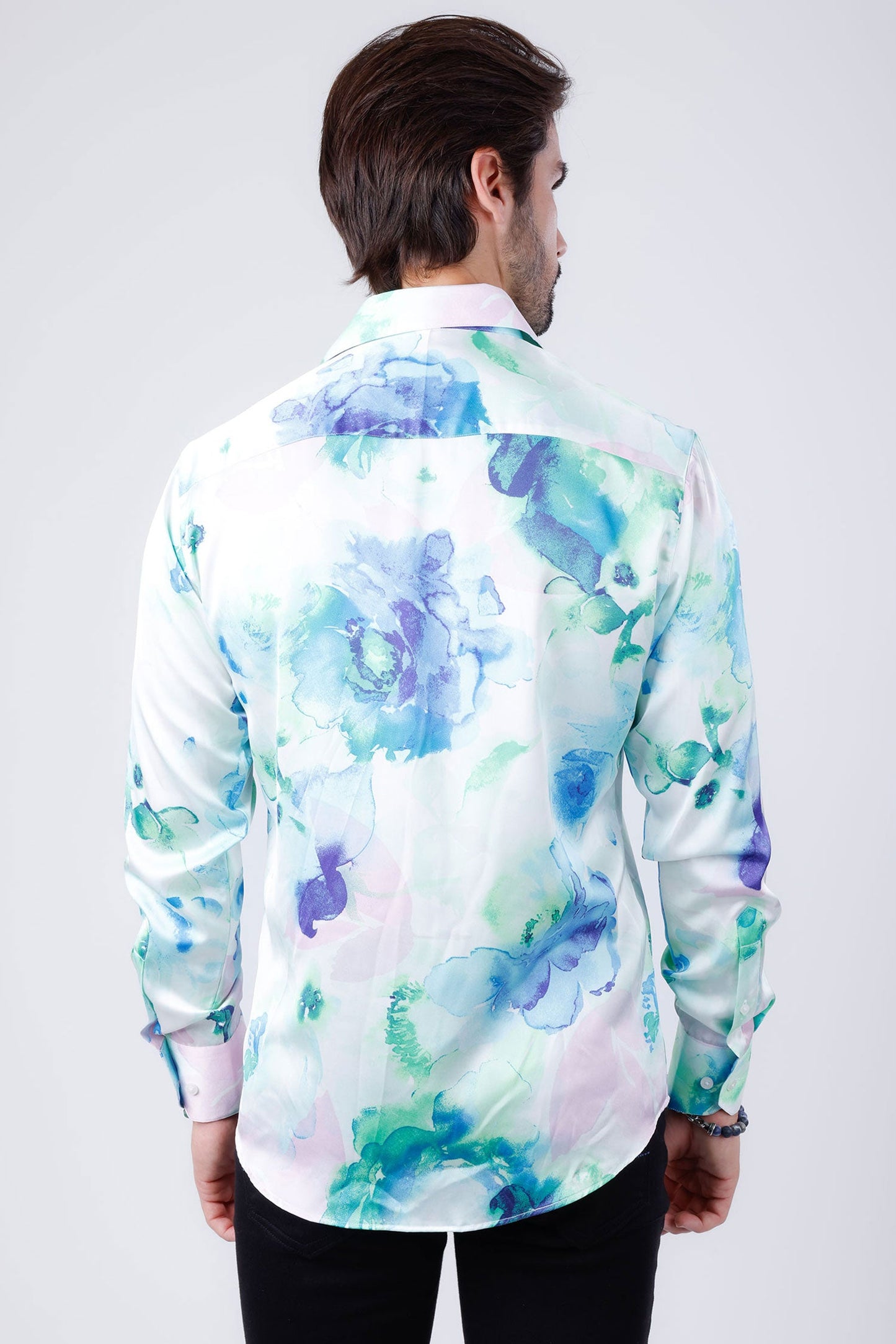 Slinspear Floral Long Sleeve Shirt
