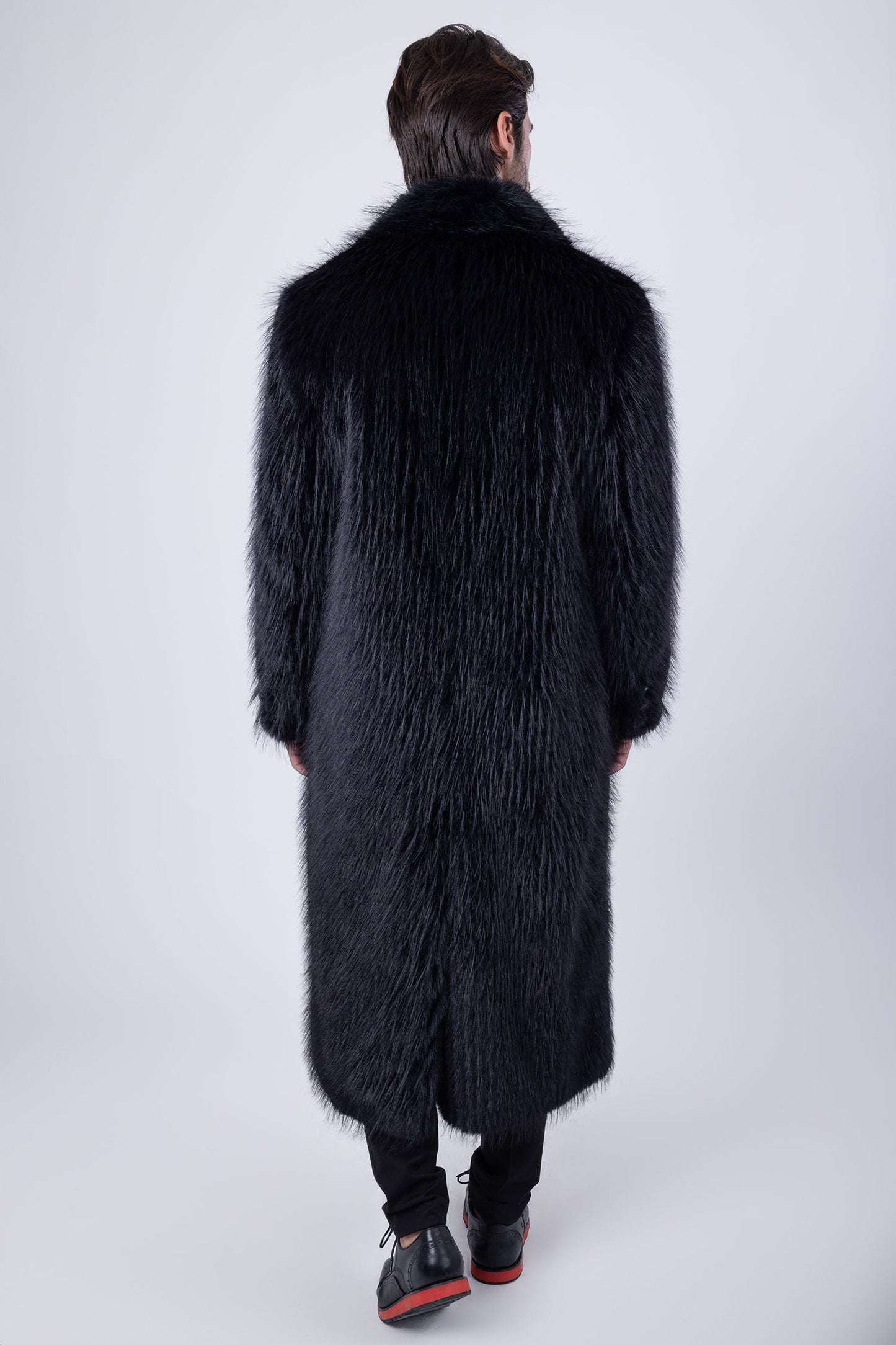 Kolkata Fur Long Coat