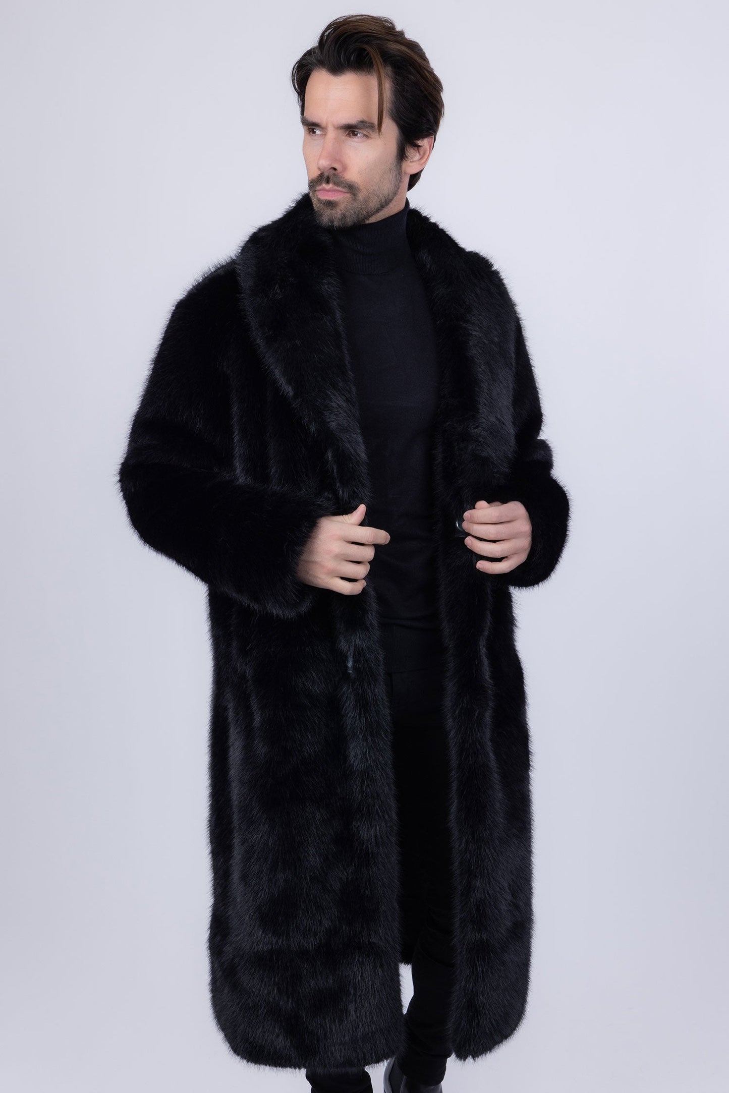 Flitterbreeze Fur Long Coat