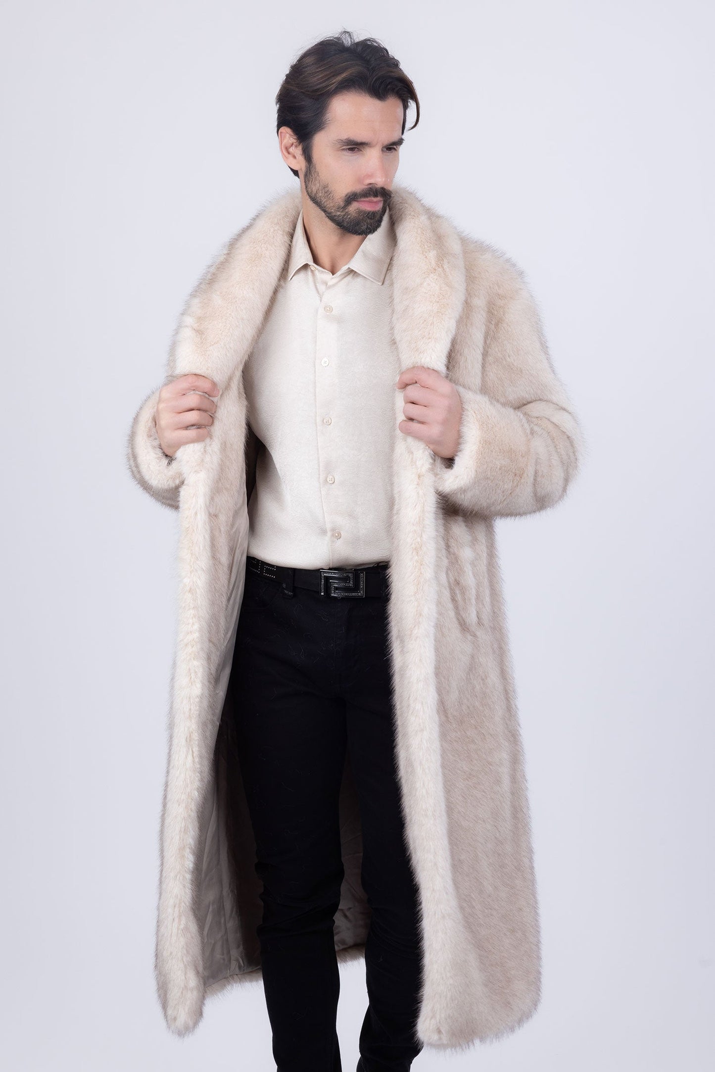 Flitterbreeze Fur Long Coat