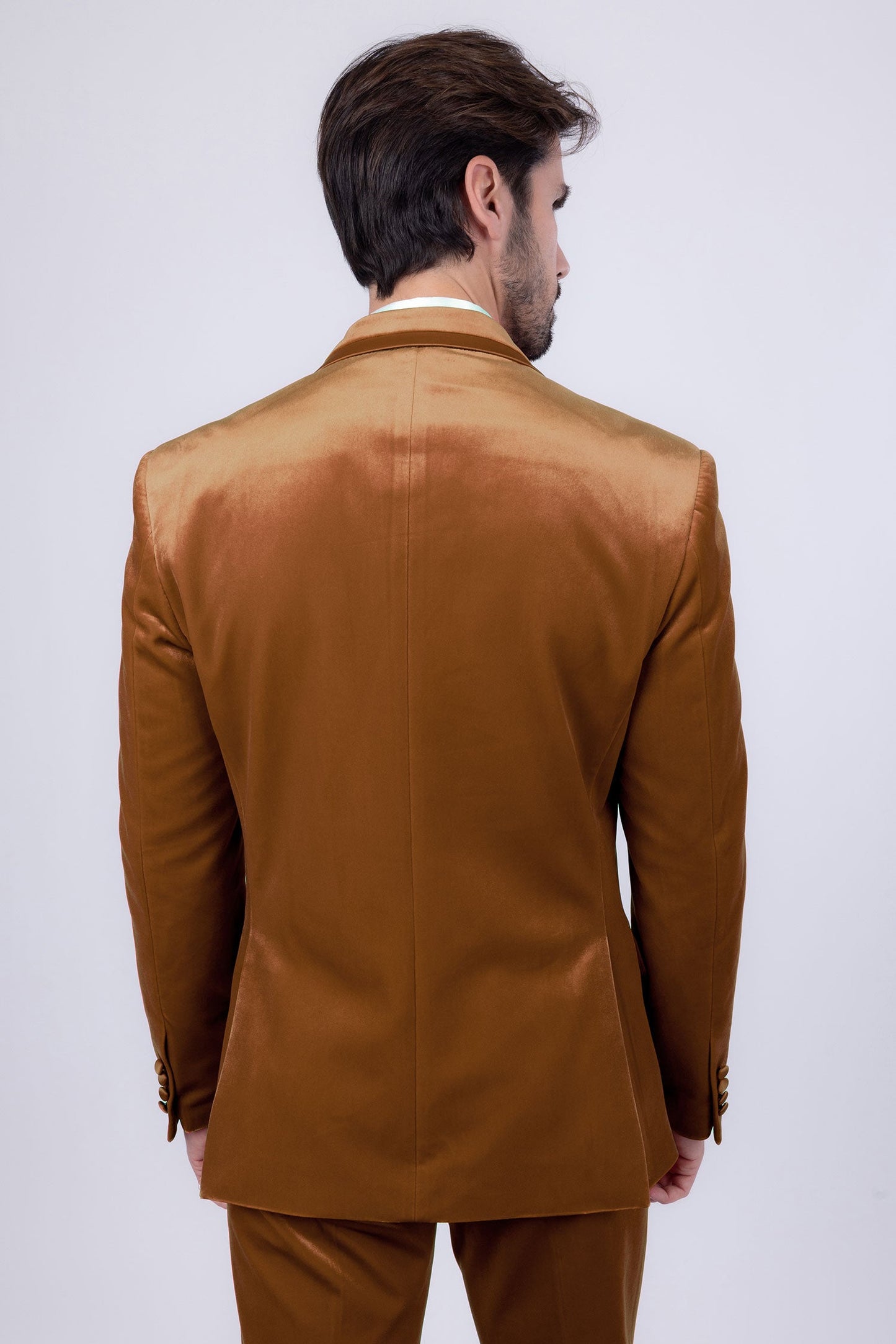 Fluffad Velvet Blazer