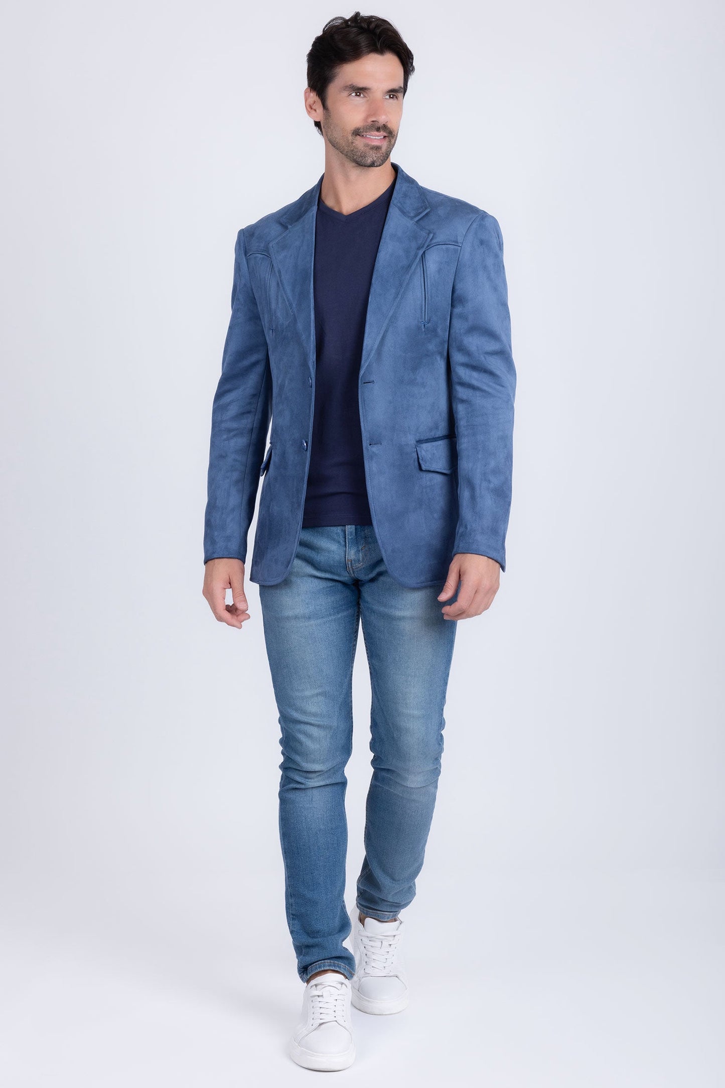 Drowsewrap Suede Blazer