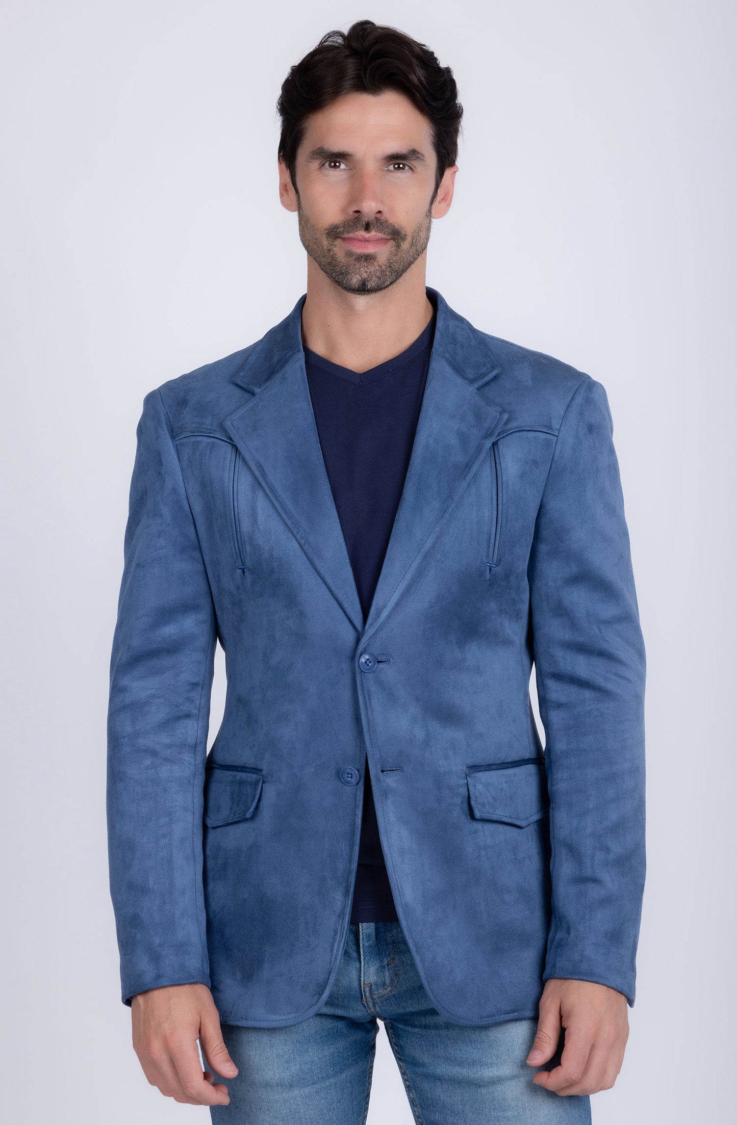 Drowsewrap Suede Blazer