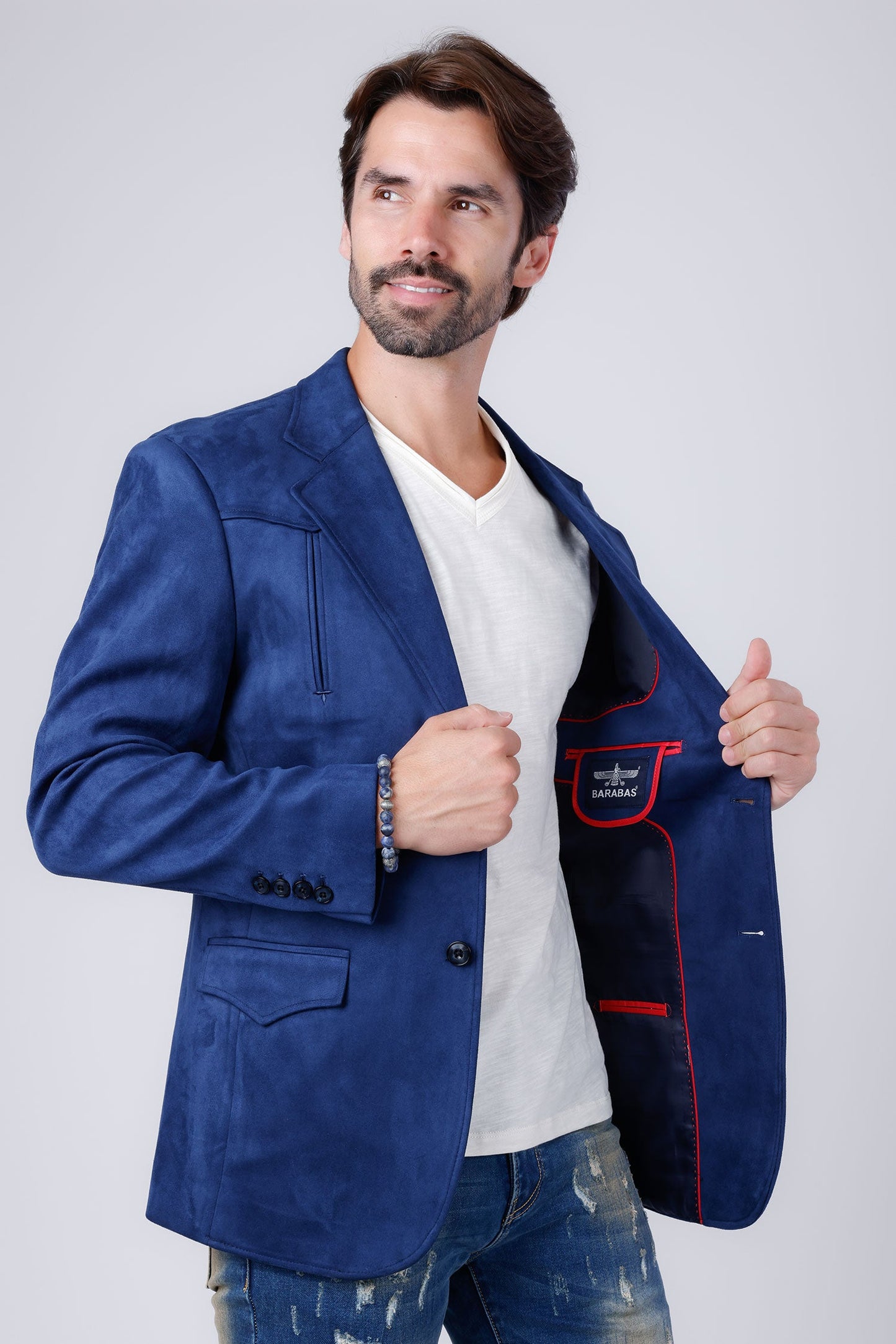 Drowsewrap Suede Blazer