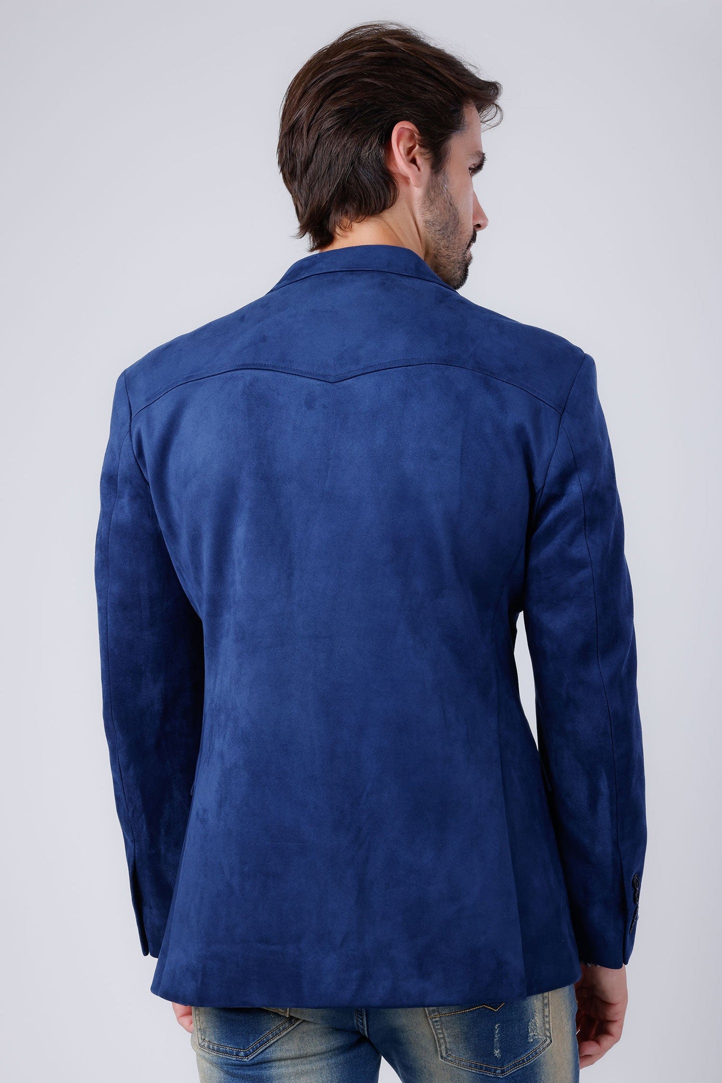 Drowsewrap Suede Blazer