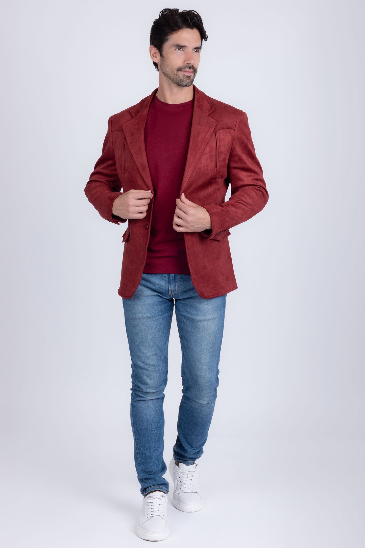 Drowsewrap Suede Blazer