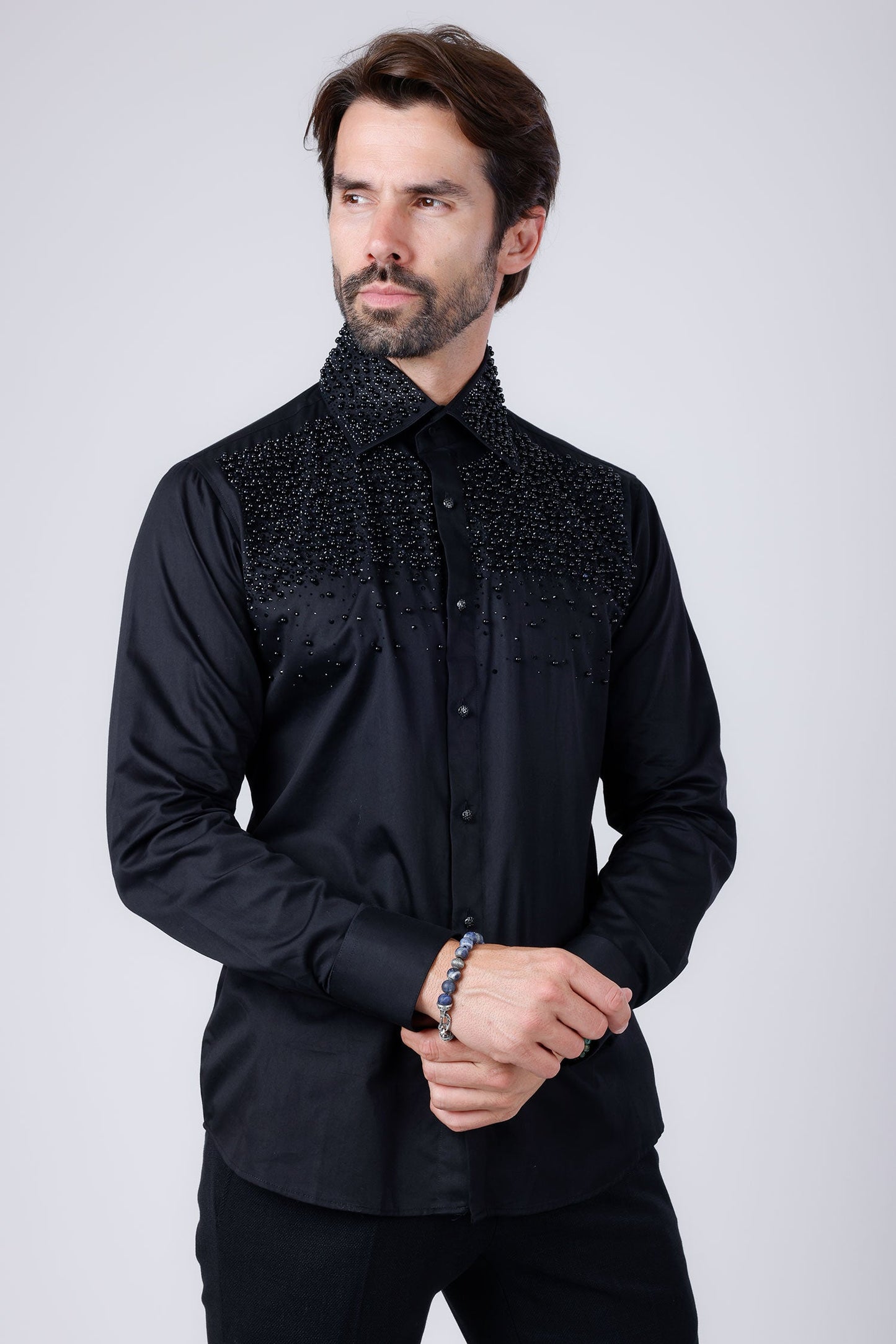 Velona Pearls Long Sleeve Shirt